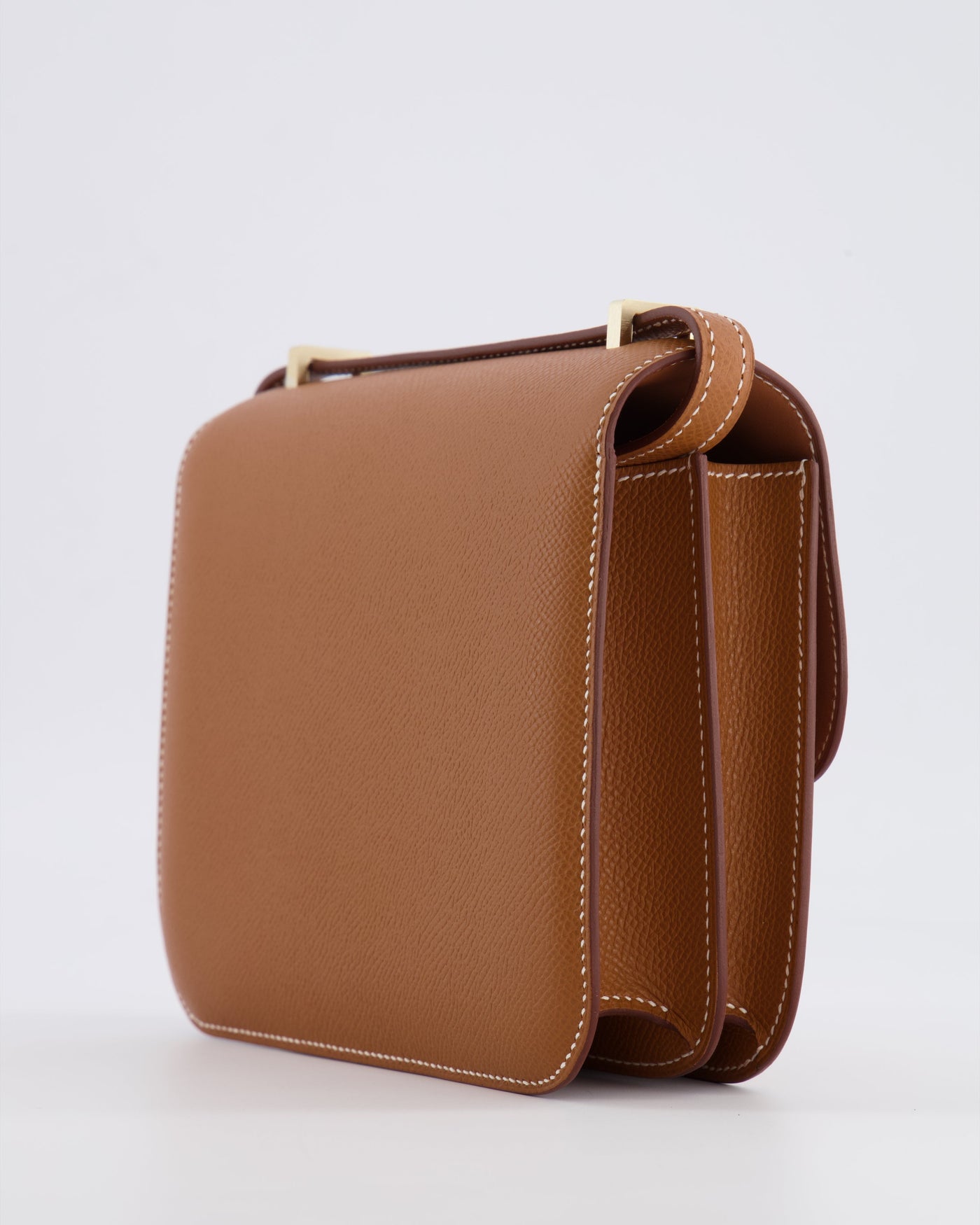 *RARE* Hermes Constance III 18 Miroir Bag in Gold Epsom Leather with Brushed Permabrass Hardware - Product Image 15
