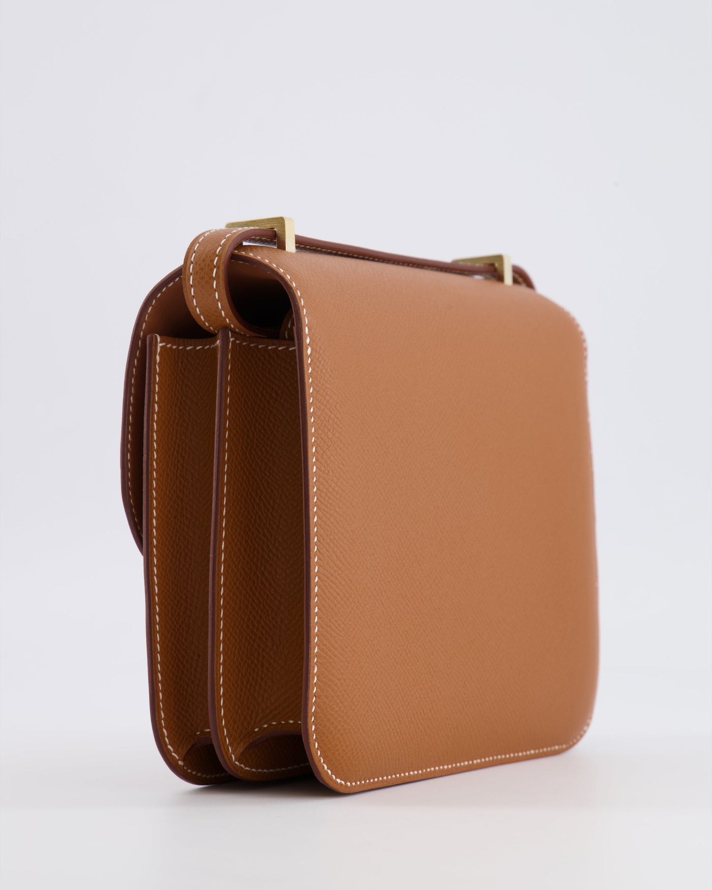 *RARE* Hermes Constance III 18 Miroir Bag in Gold Epsom Leather with Brushed Permabrass Hardware - Product Image 14