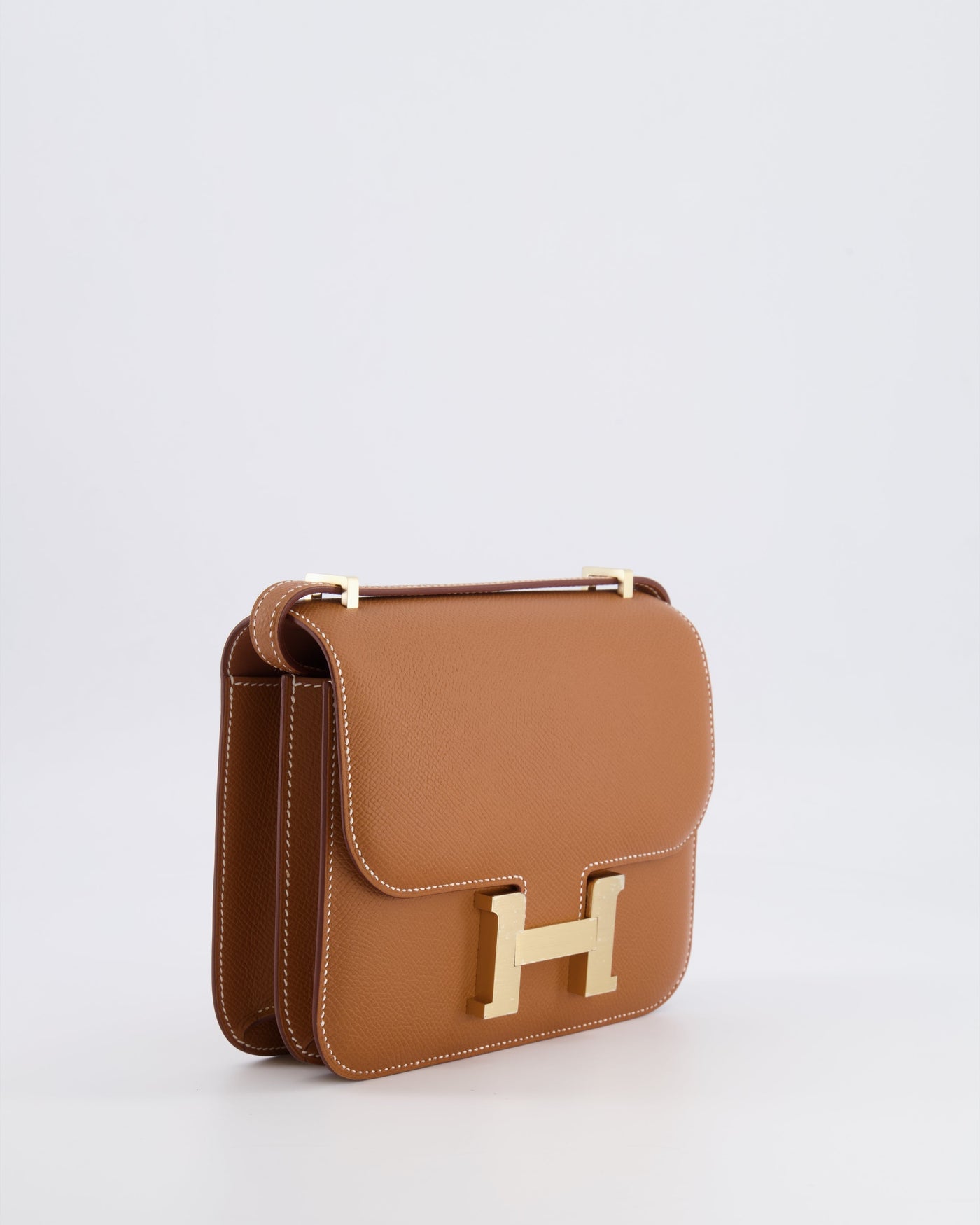 *RARE* Hermes Constance III 18 Miroir Bag in Gold Epsom Leather with Brushed Permabrass Hardware - Product Image 8