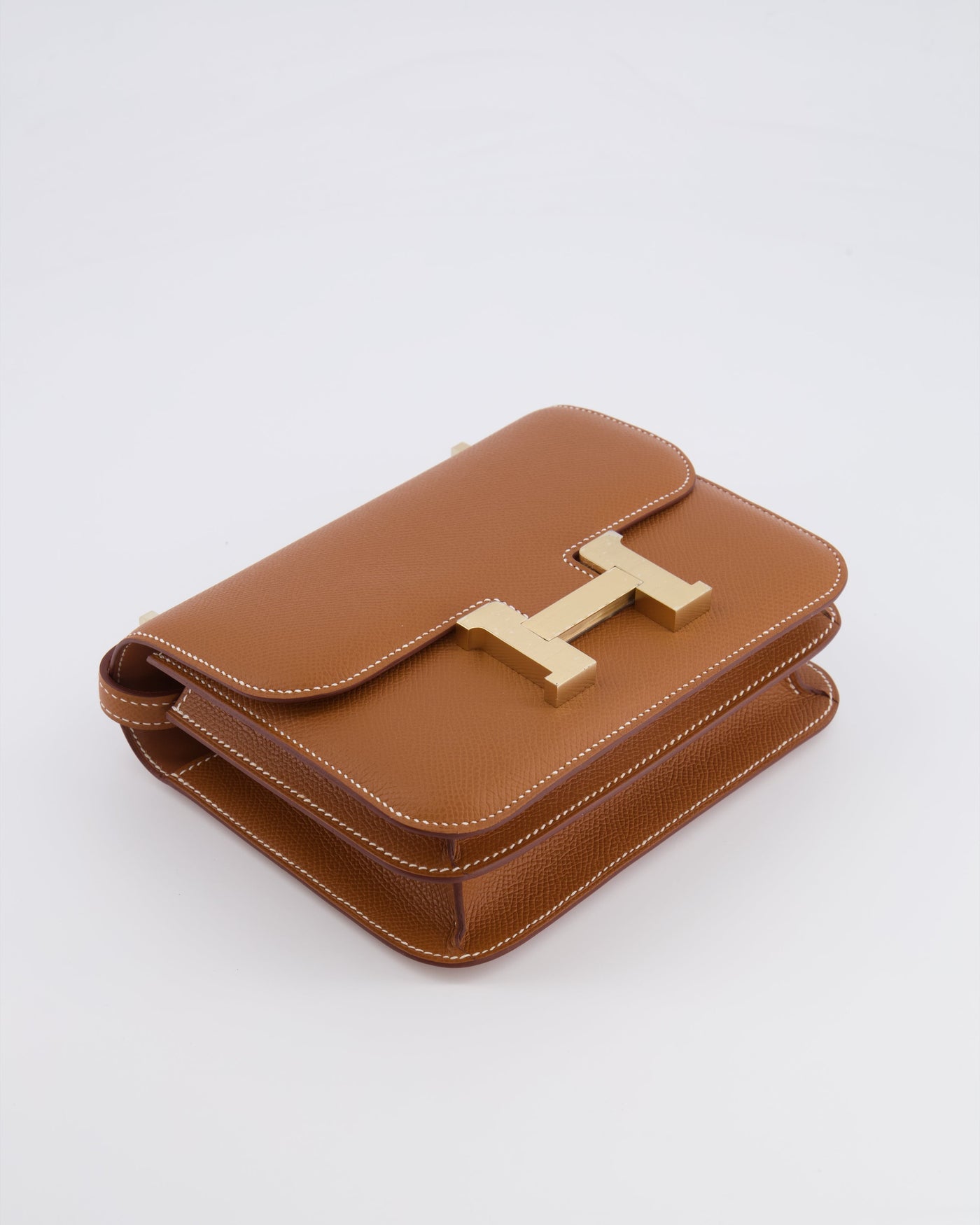 *RARE* Hermes Constance III 18 Miroir Bag in Gold Epsom Leather with Brushed Permabrass Hardware - Product Image 18