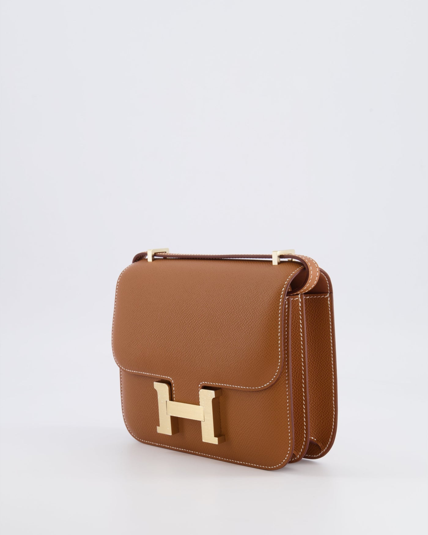 *RARE* Hermes Constance III 18 Miroir Bag in Gold Epsom Leather with Brushed Permabrass Hardware - Product Image 9