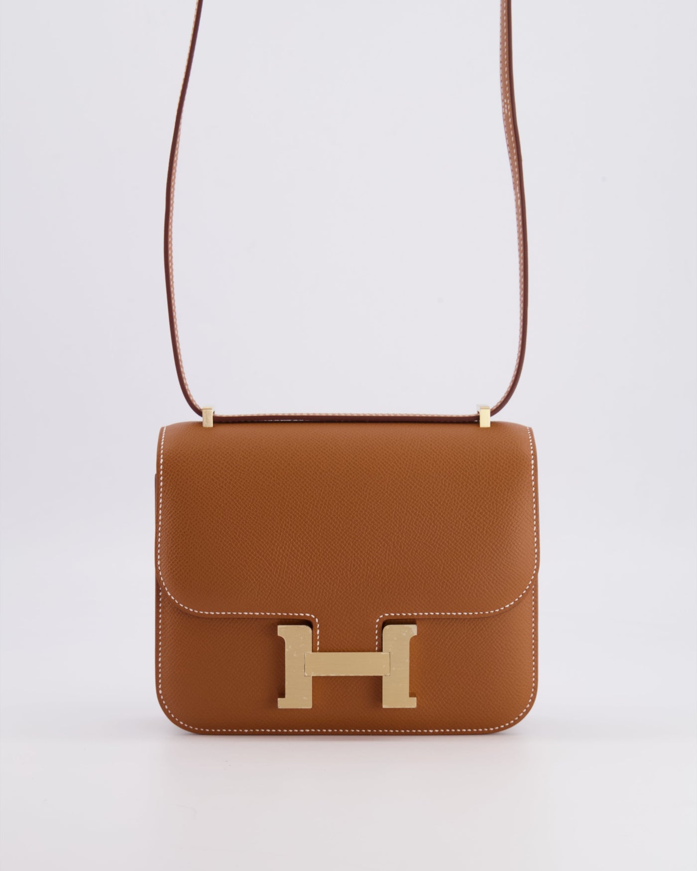 *RARE* Hermes Constance III 18 Miroir Bag in Gold Epsom Leather with Brushed Permabrass Hardware - Product Image 2