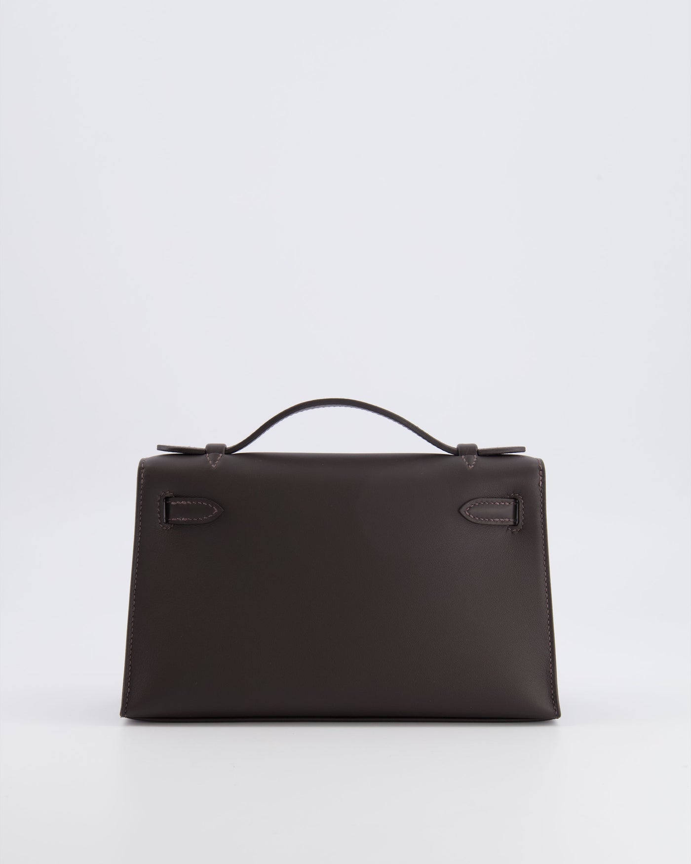 *RARE* Hermes Kelly Pochette Bag in Bai Brun Swift Leather with Gold Hardware - Product Image 5