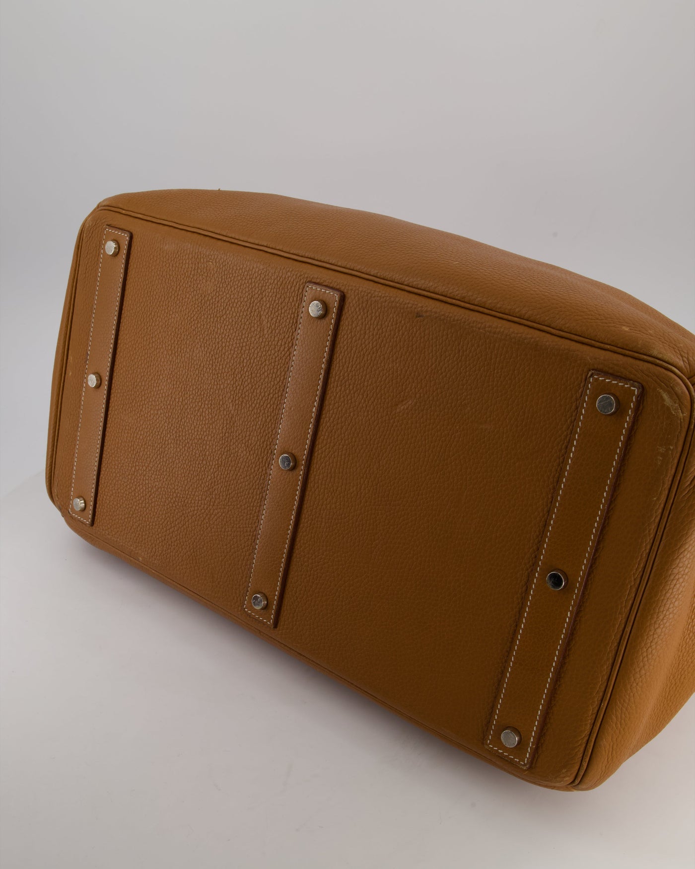 Hermes Haut à Courroies HAC 40 Bag in Gold Togo Leather with Palladium Hardware - Product Image 18