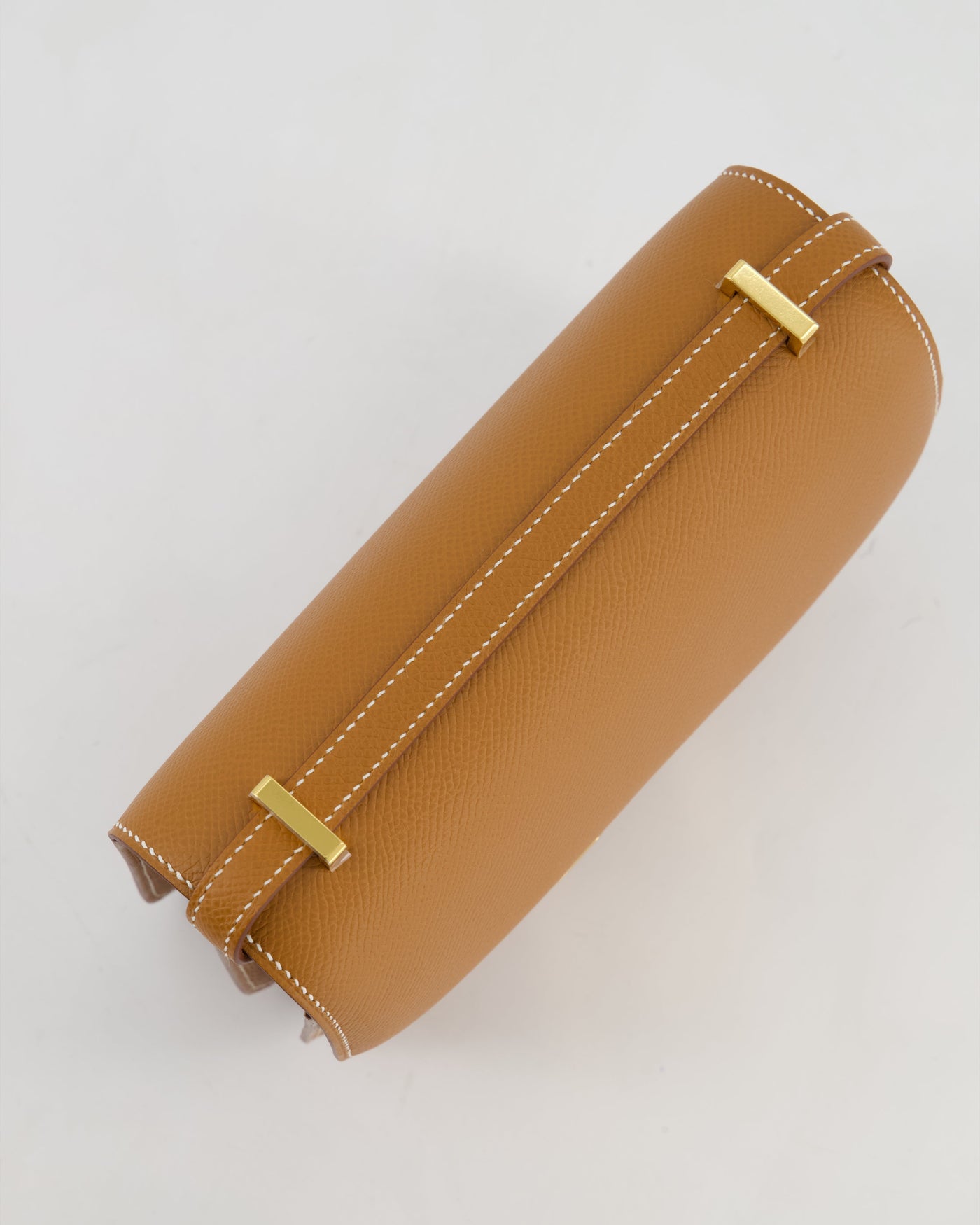 Hermes Mini Constance III Miroir 18 Bag in Gold Epsom Leather with Gold Hardware - Product Image 19