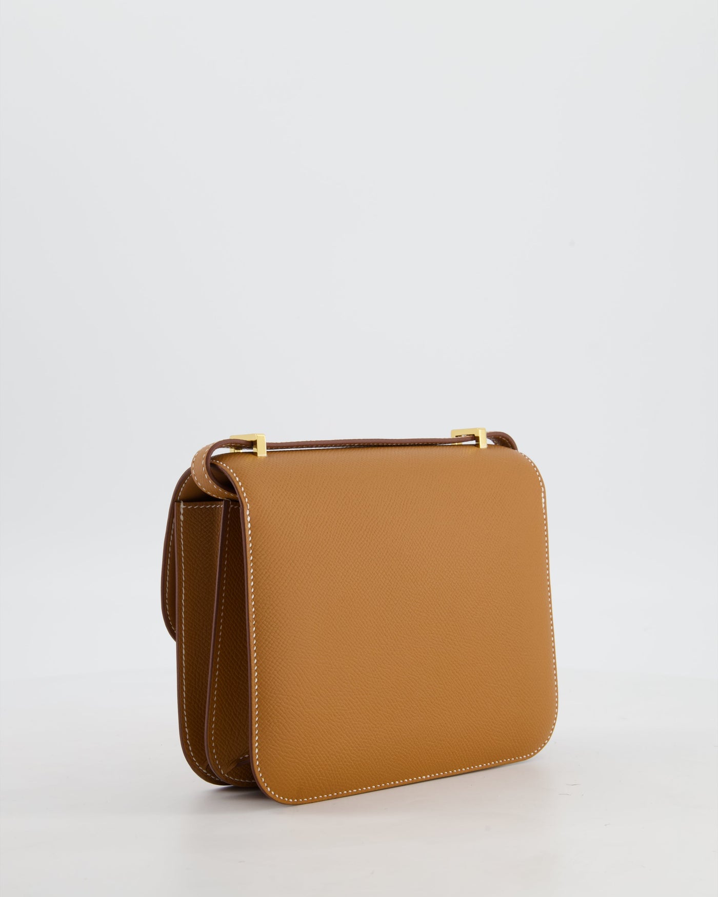 Hermes Mini Constance III Miroir 18 Bag in Gold Epsom Leather with Gold Hardware - Product Image 8
