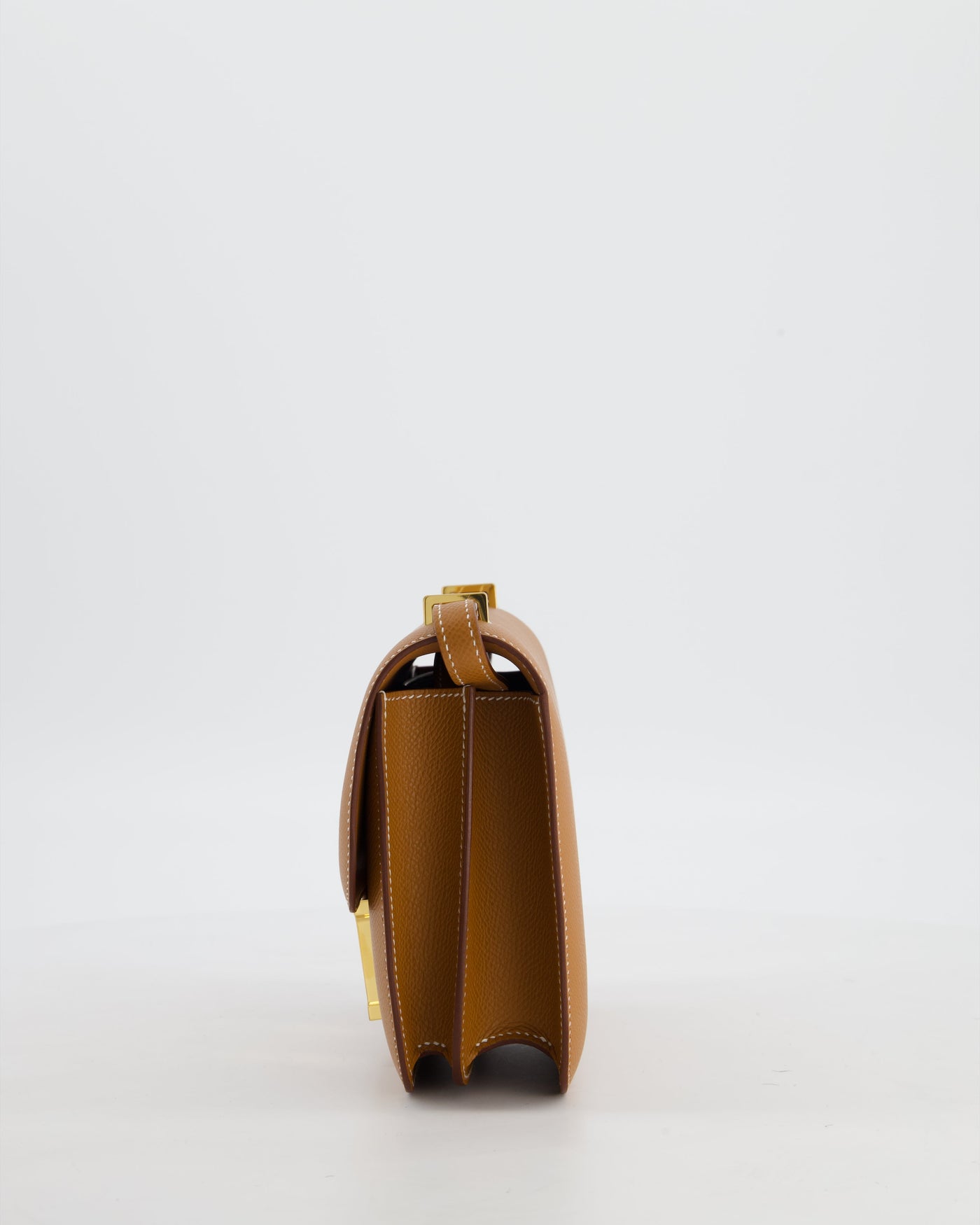 Hermes Mini Constance III Miroir 18 Bag in Gold Epsom Leather with Gold Hardware - Product Image 9