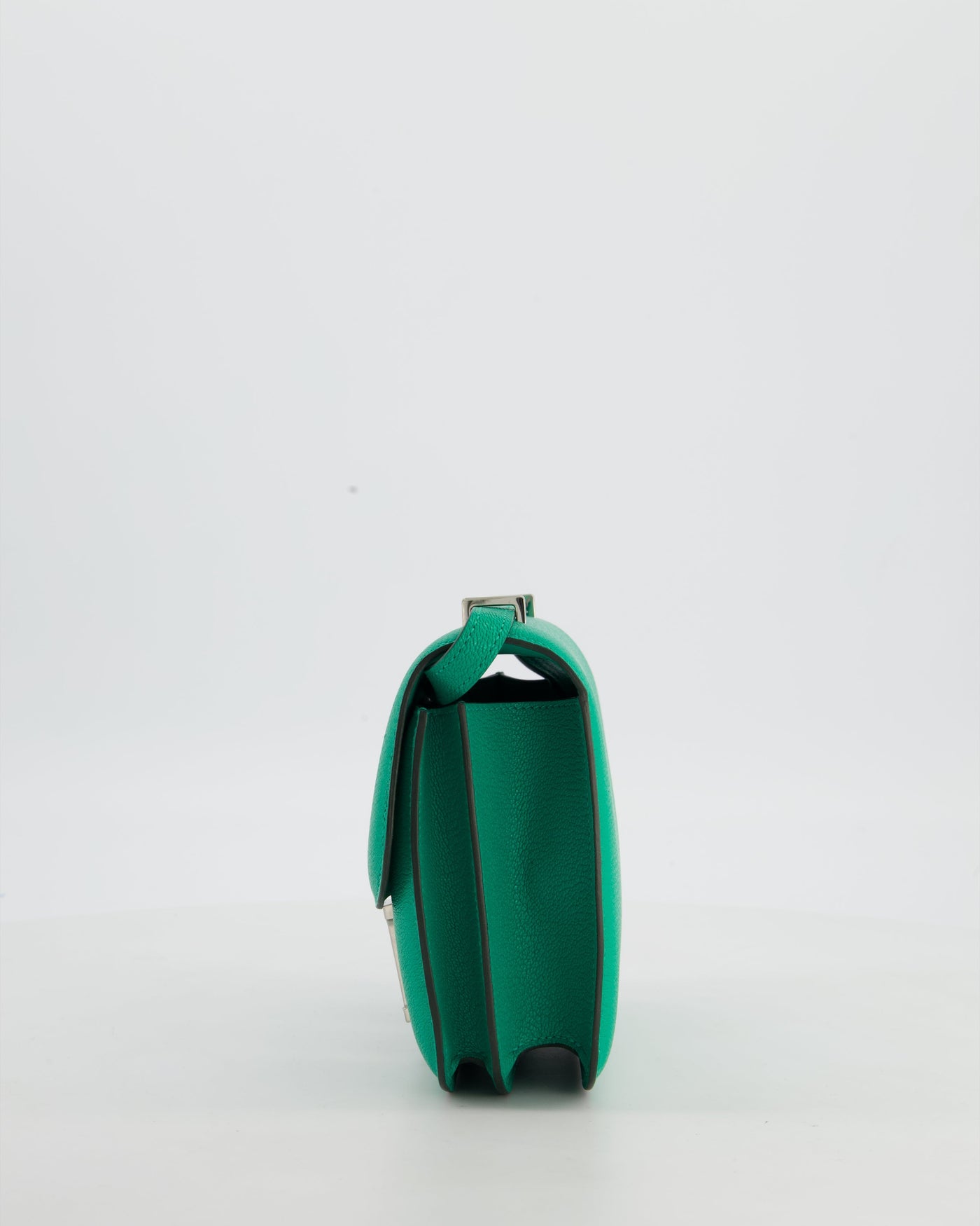 Hermes Mini Constance III Miroir 18 Bag in Menthe Chevre Mysore Leather with Palladium Hardware - Product Image 8