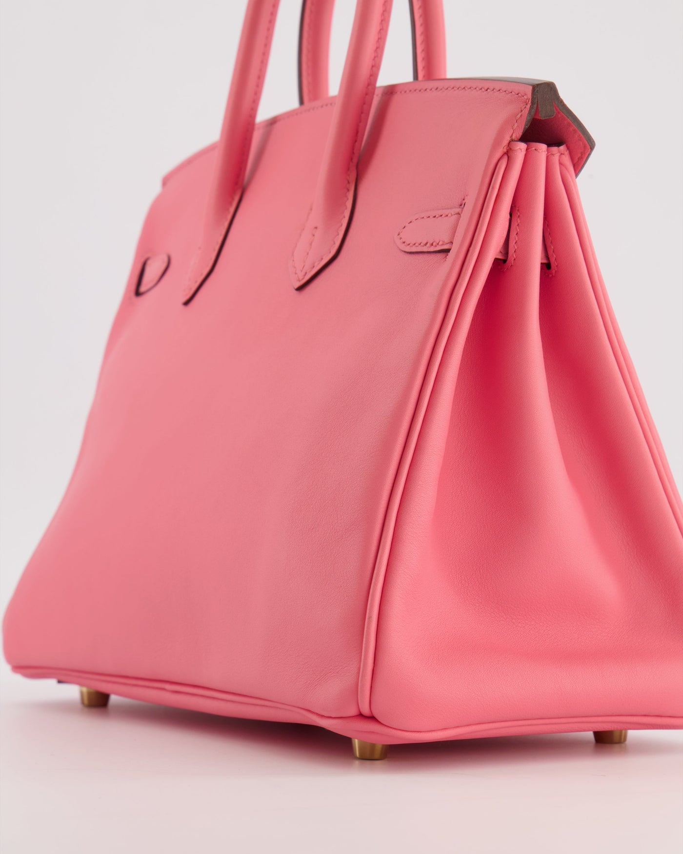 Hermes Birkin 25 Retourne Bag in Rose D'Été Swift Leather with Gold Hardware - Product Image 14