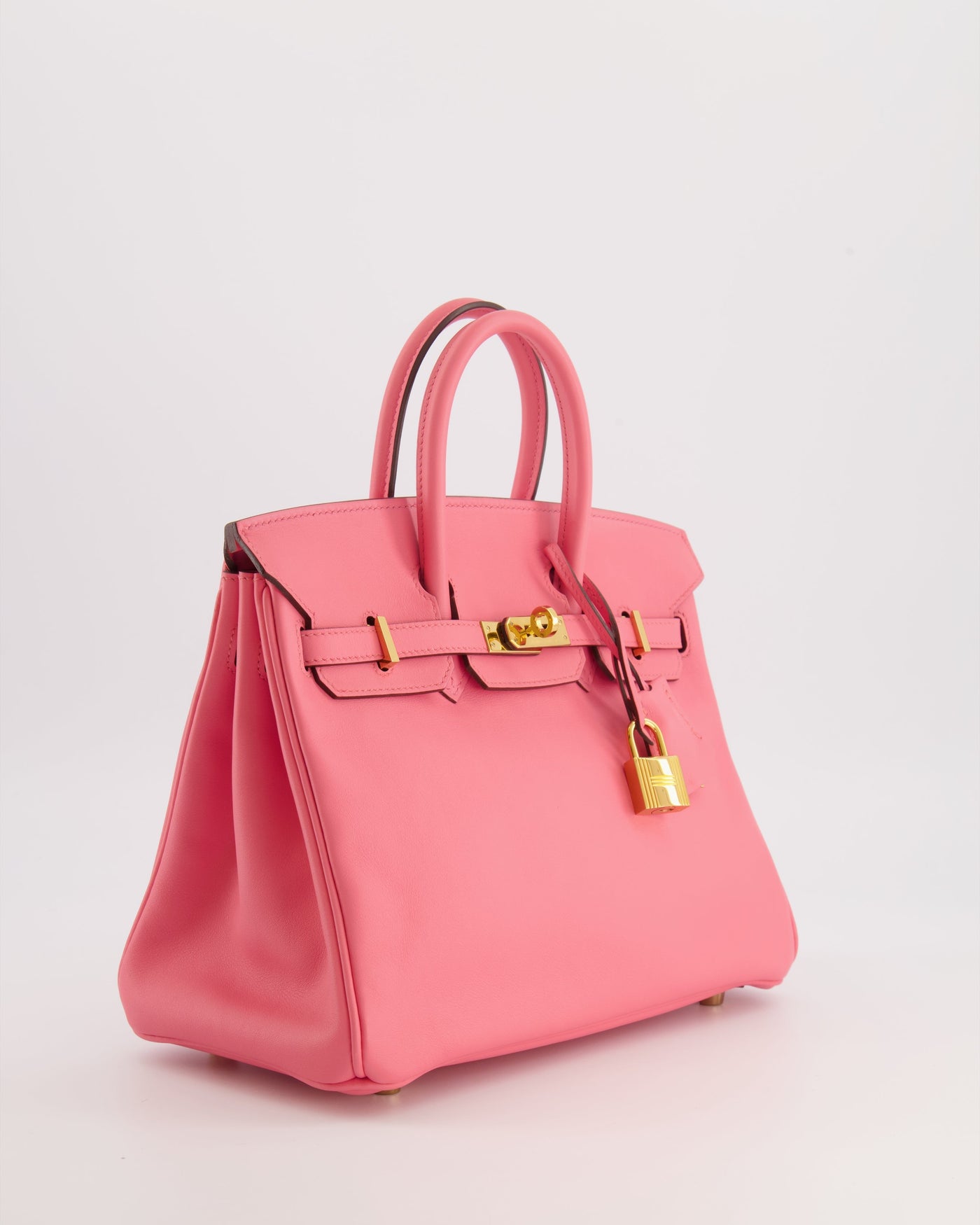 Hermes Birkin 25 Retourne Bag in Rose D'Été Swift Leather with Gold Hardware - Product Image 3