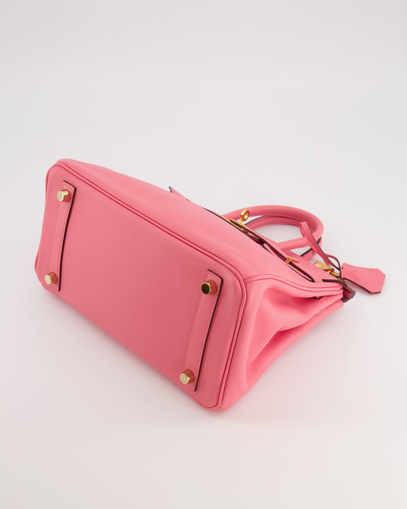 Hermes Birkin 25 Retourne Bag in Rose D'Été Swift Leather with Gold Hardware - Product Image 20