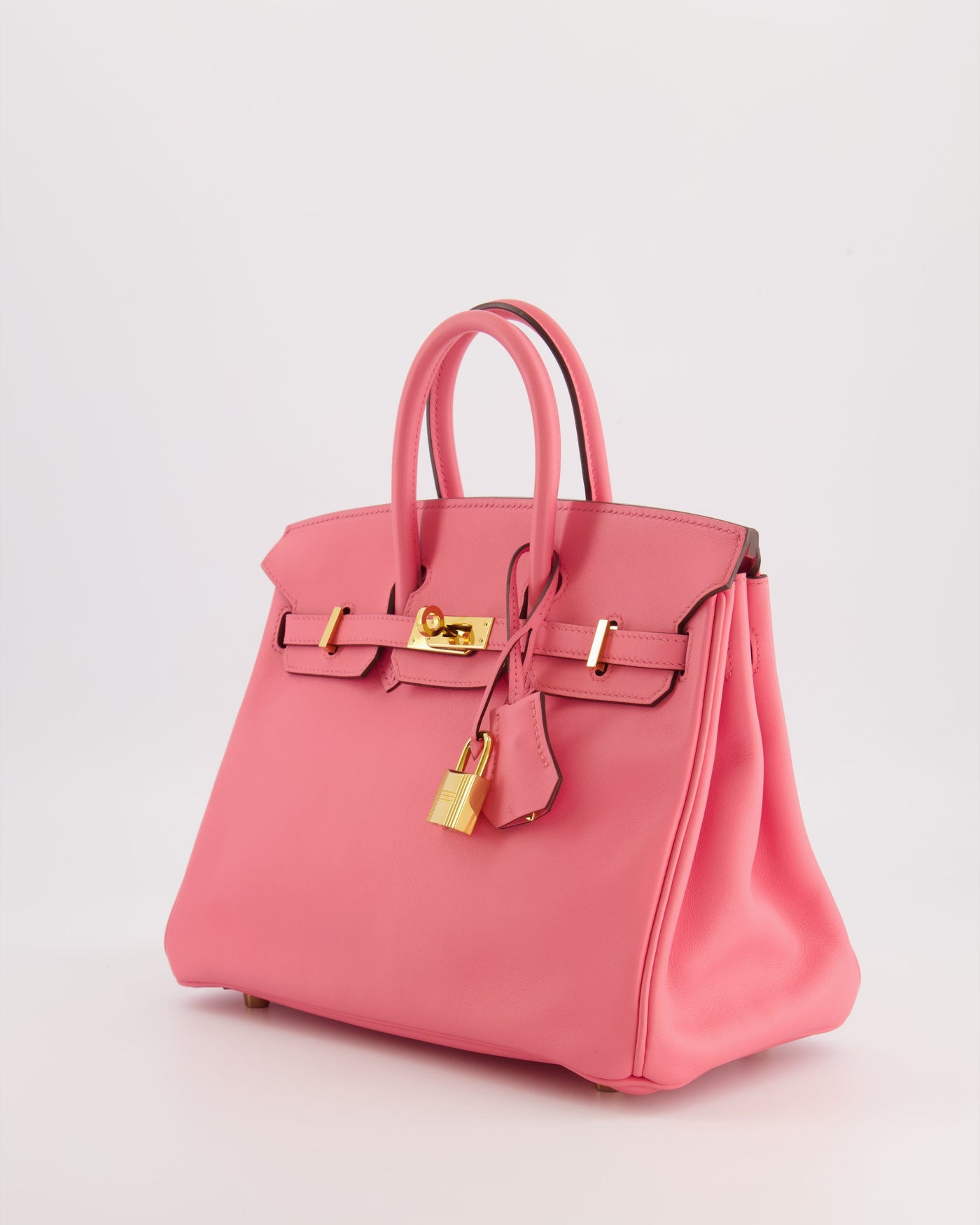 Hermes Birkin 25 Retourne Bag in Rose D'Été Swift Leather with Gold Hardware - Product Image 4
