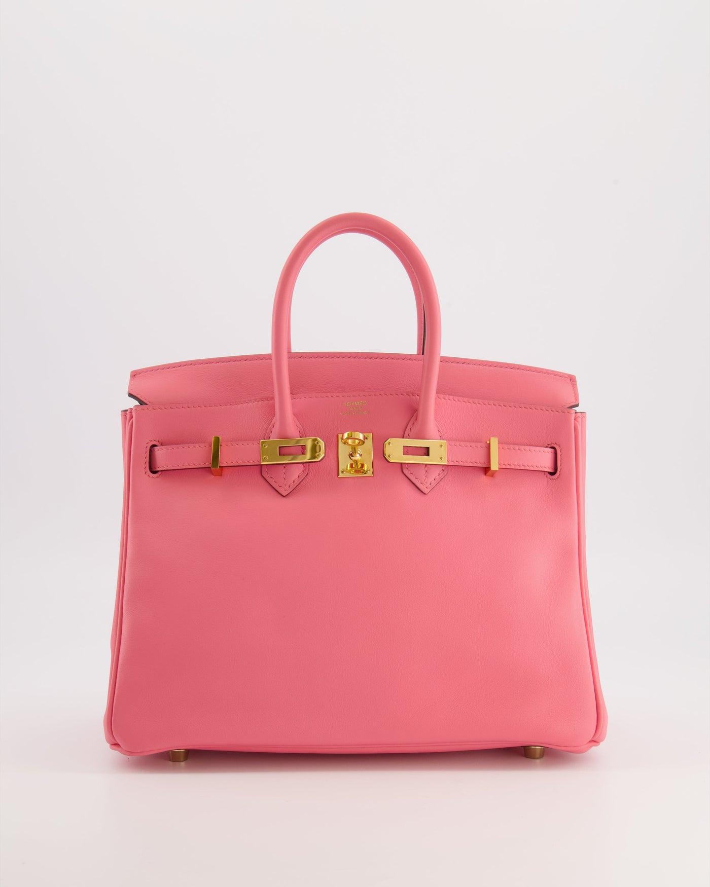 Hermes Birkin 25 Retourne Bag in Rose D'Été Swift Leather with Gold Hardware - Product Image 22