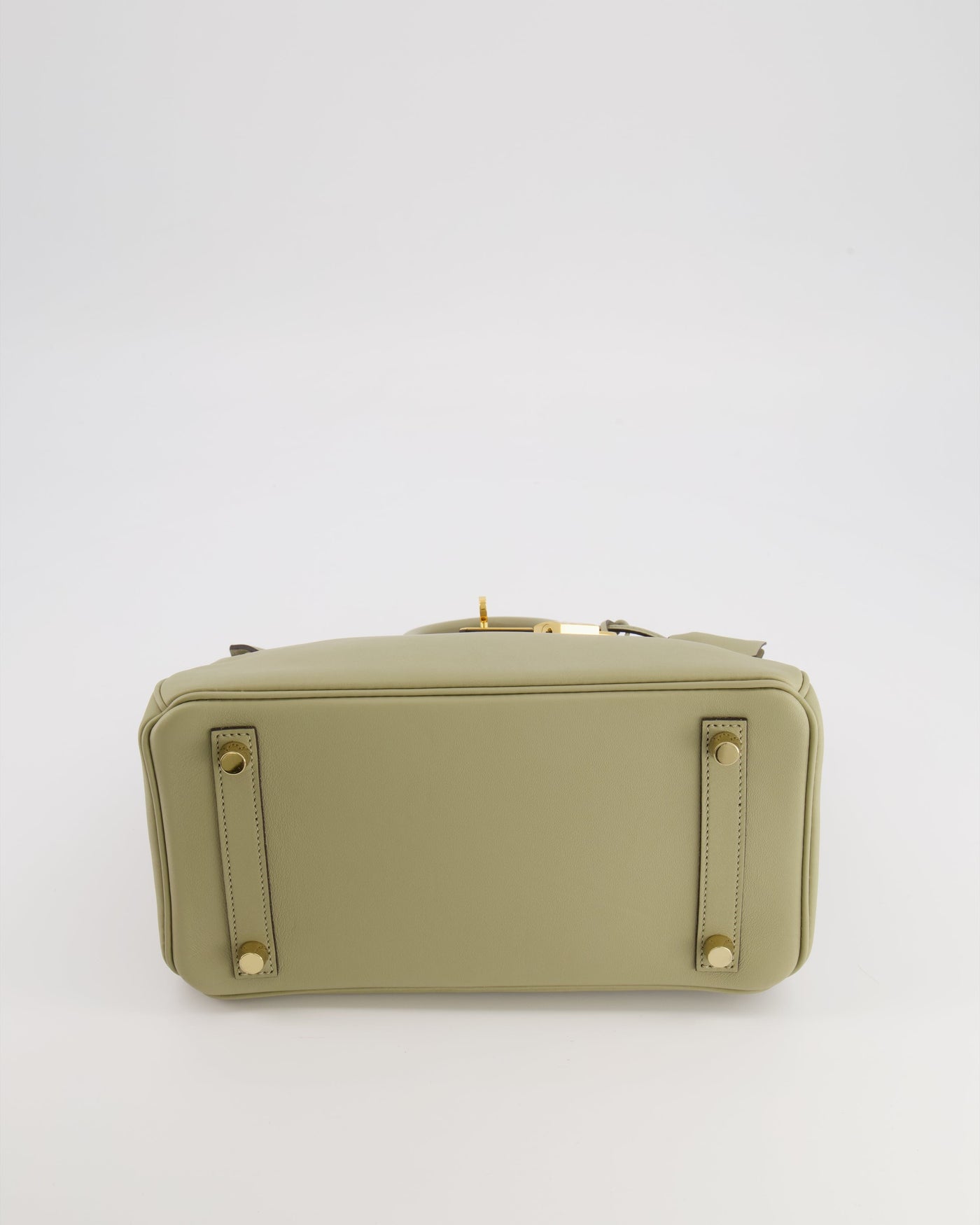 Hermes Birkin 25 Retourne Bag in Sauge Swift Leather with Gold Hardware - Product Image 18