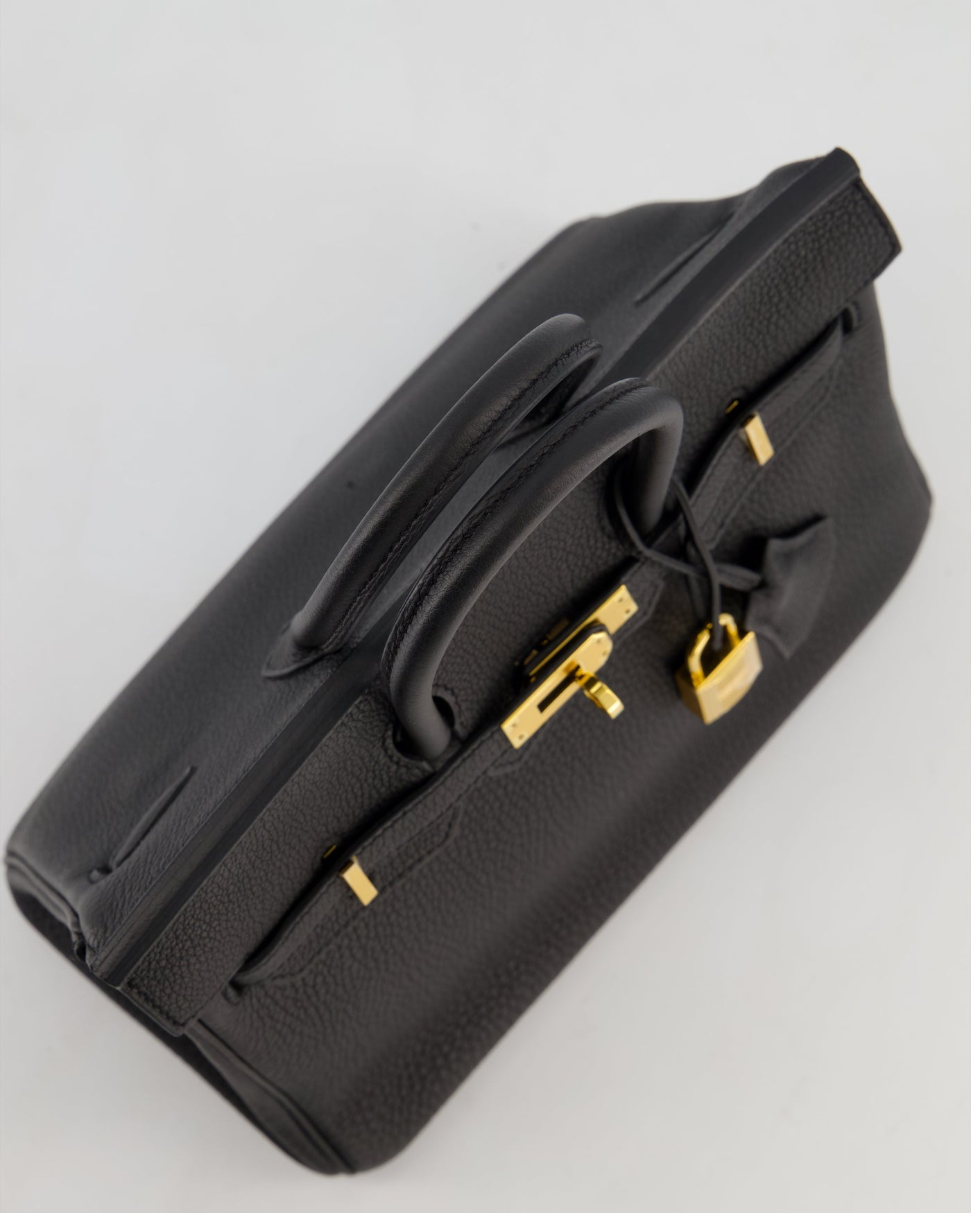 *HOT* Hermes Birkin 25 Retourne Bag in Noir Togo Leather with Gold Hardware - Product Image 15