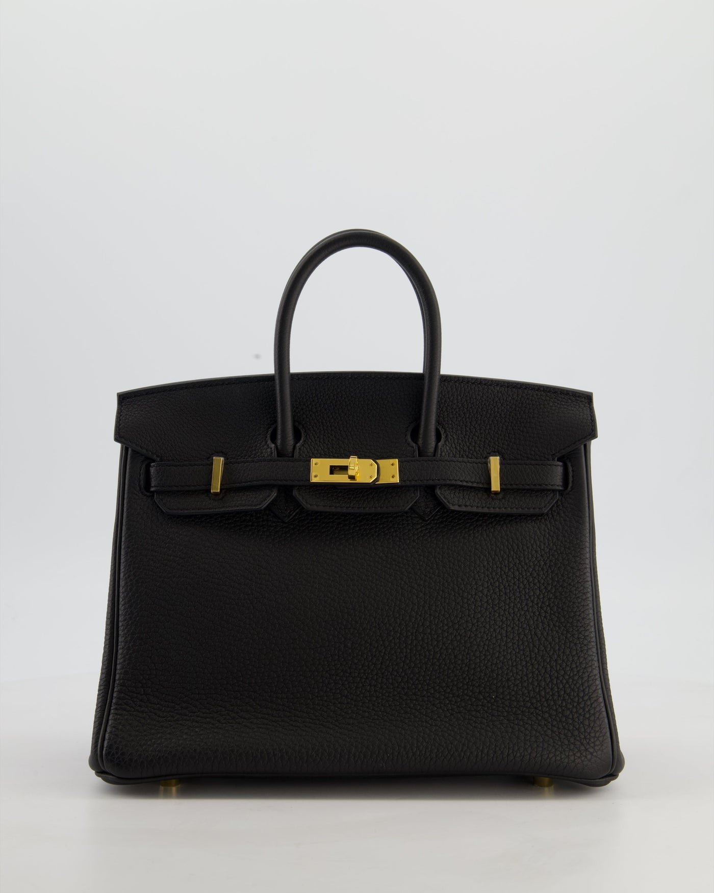 *HOT* Hermes Birkin 25 Retourne Bag in Noir Togo Leather with Gold Hardware - Product Image 20