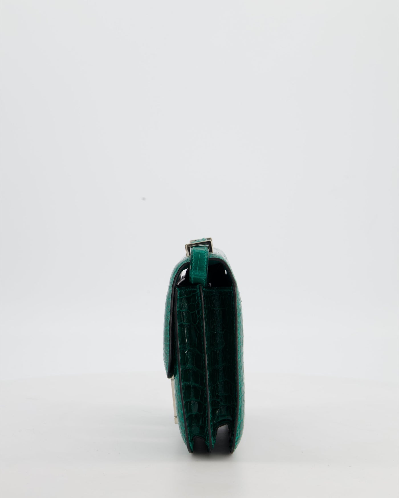 *HOT* Hermes Constance 18 Bag in Vert Bosphore Crocodile Porosus with Palladium Hardware - Product Image 7