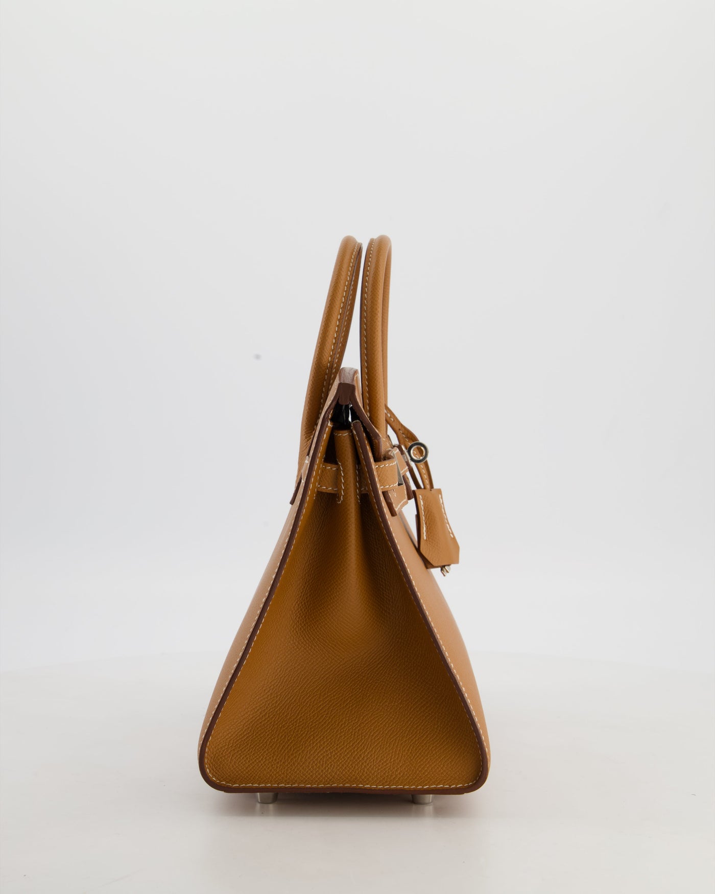 *RARE* Hermes Birkin 25 Sellier Bag in Gold Epsom Leather with Palladium Hardware - Product Image 4