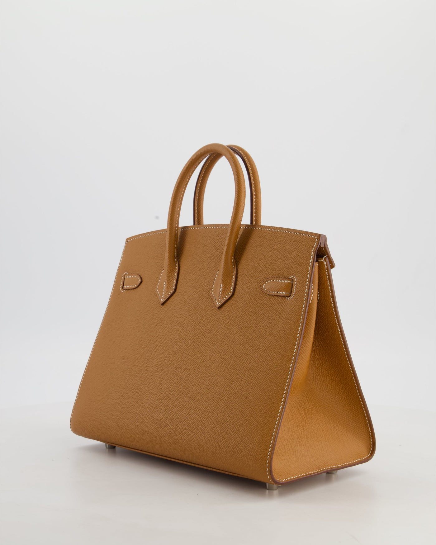*RARE* Hermes Birkin 25 Sellier Bag in Gold Epsom Leather with Palladium Hardware - Product Image 5