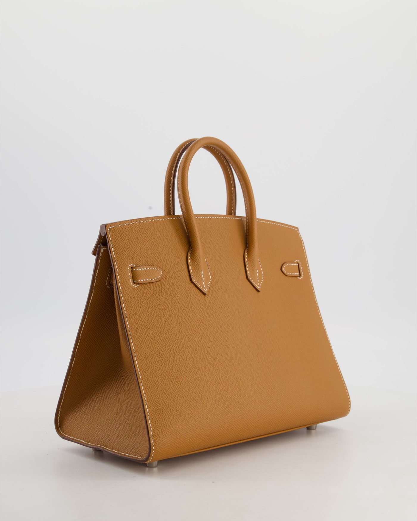 *RARE* Hermes Birkin 25 Sellier Bag in Gold Epsom Leather with Palladium Hardware - Product Image 7