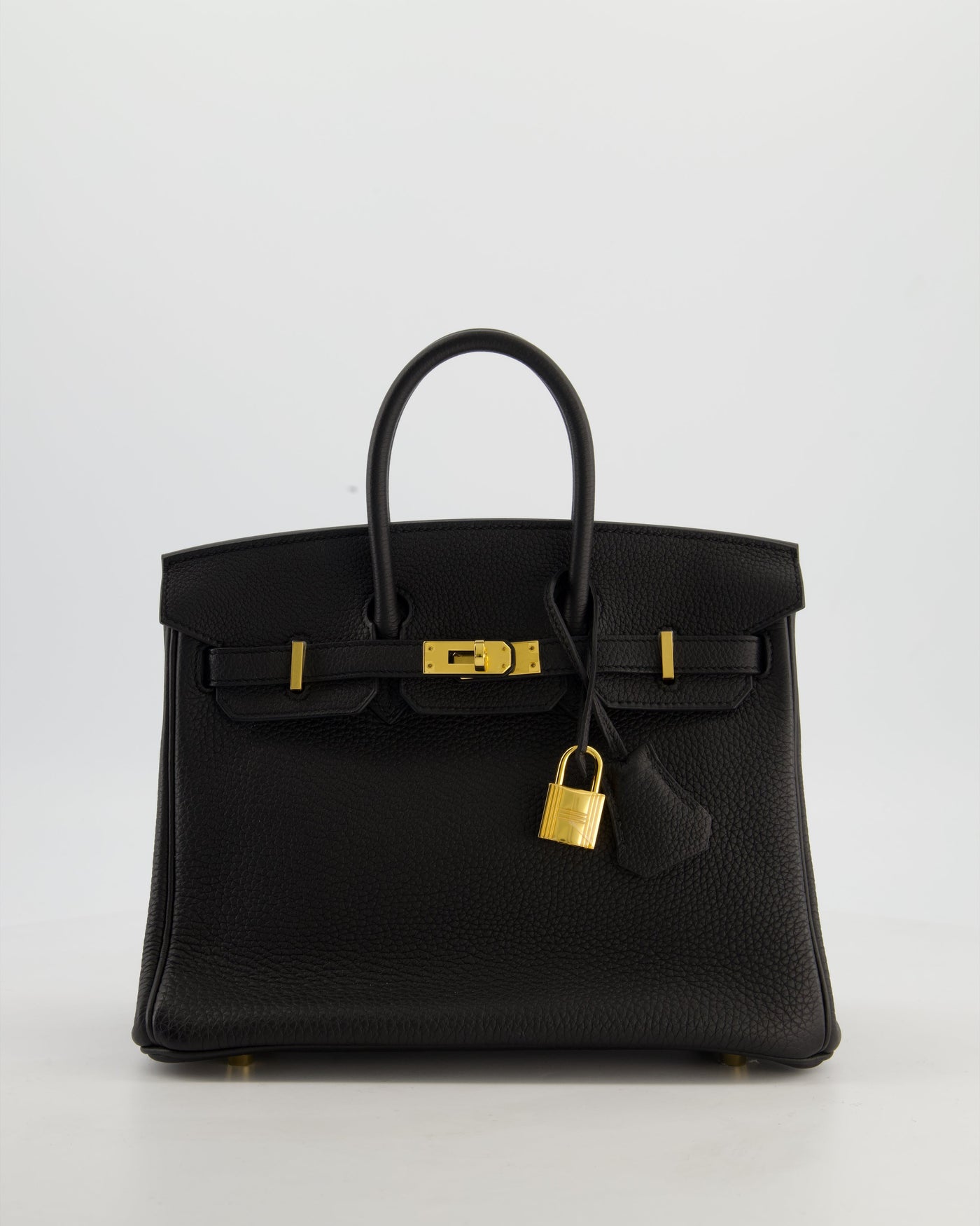 *HOT* Hermes Birkin 25 Retourne Bag in Noir Togo Leather with Gold Hardware - Product Image 22