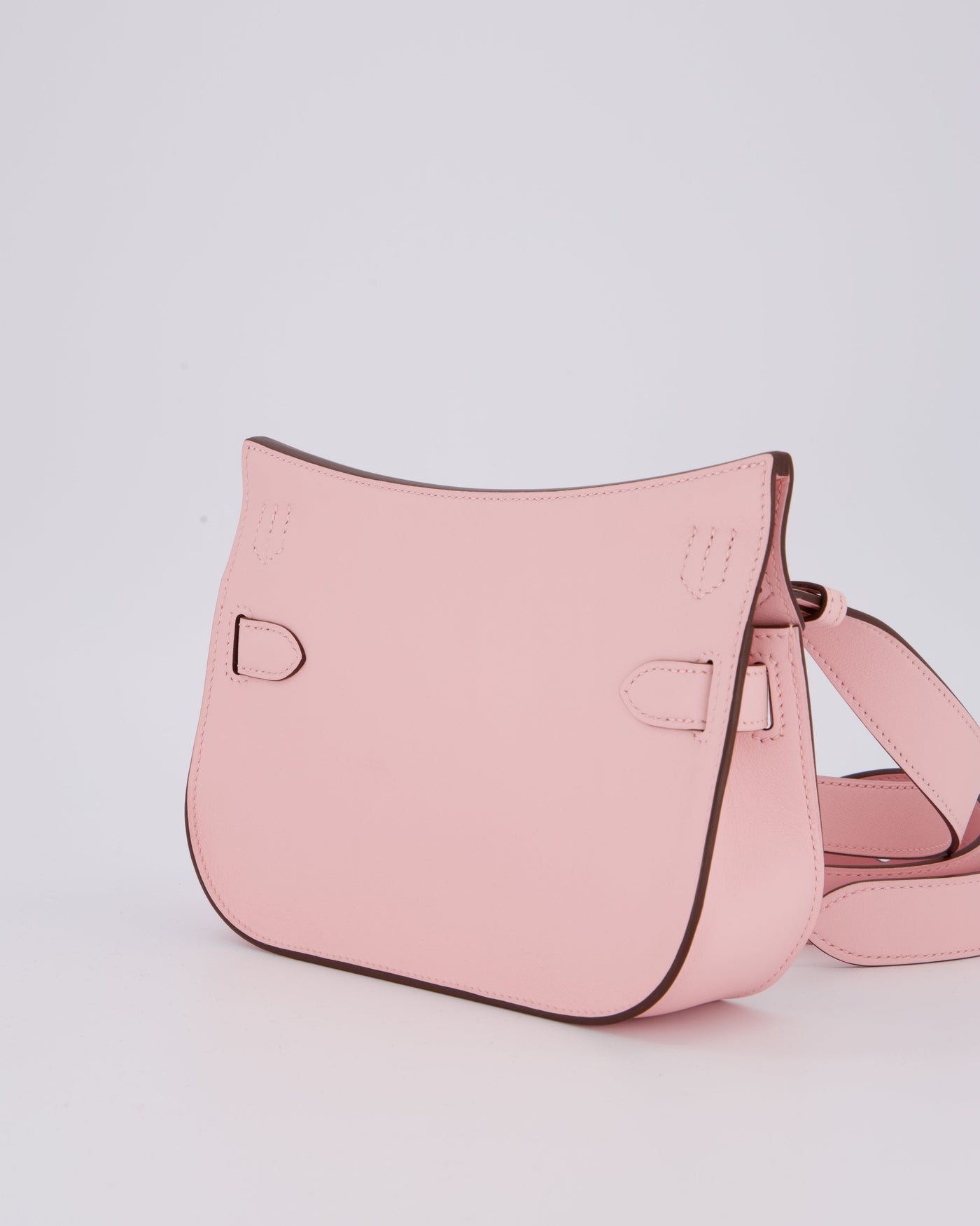 *RARE & HOT* Hermes Mini Jypsiere Bag in Rose Sakura Swift Leather with Palladium Hardware - Product Image 6