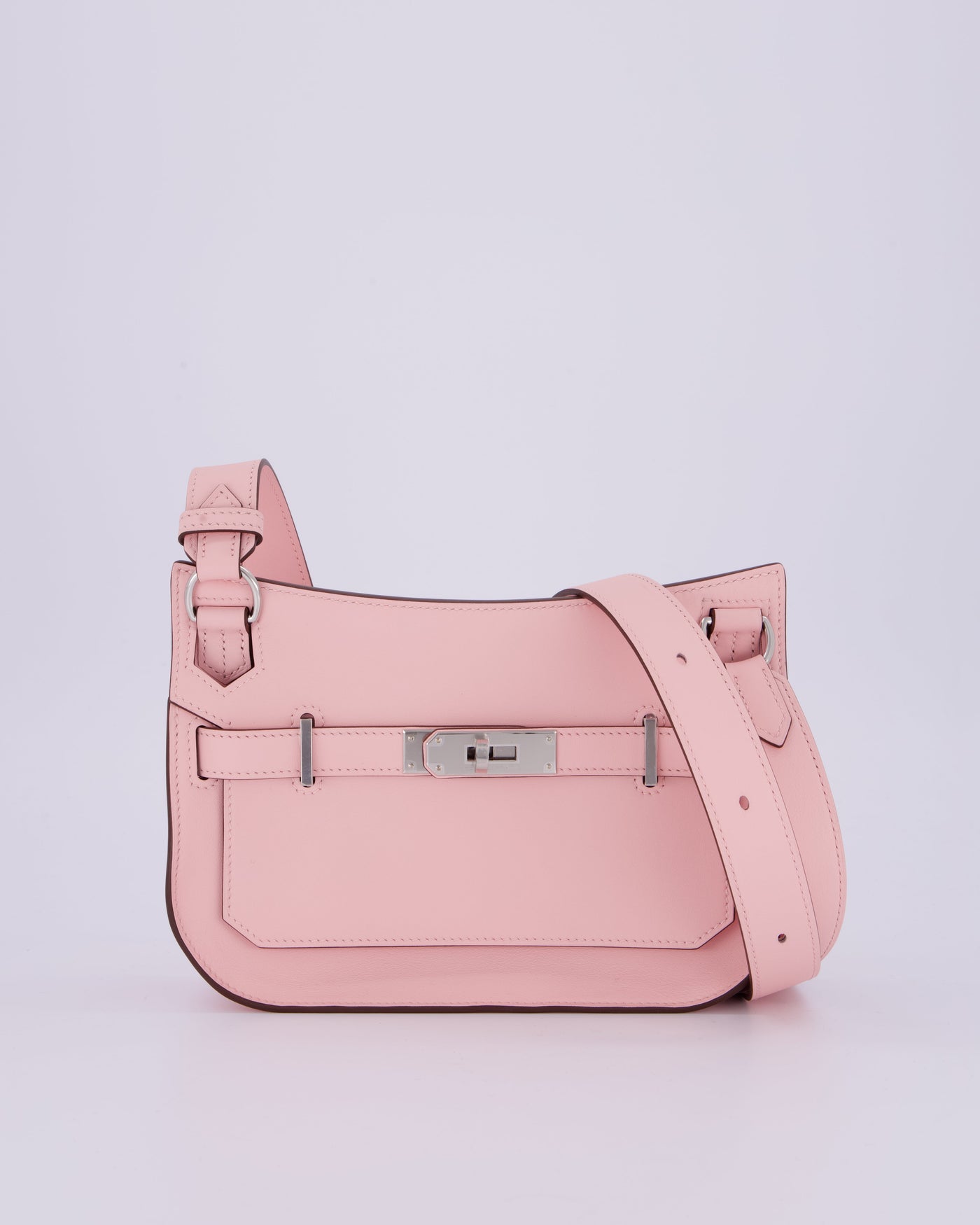 *RARE & HOT* Hermes Mini Jypsiere Bag in Rose Sakura Swift Leather with Palladium Hardware - Product Image 2