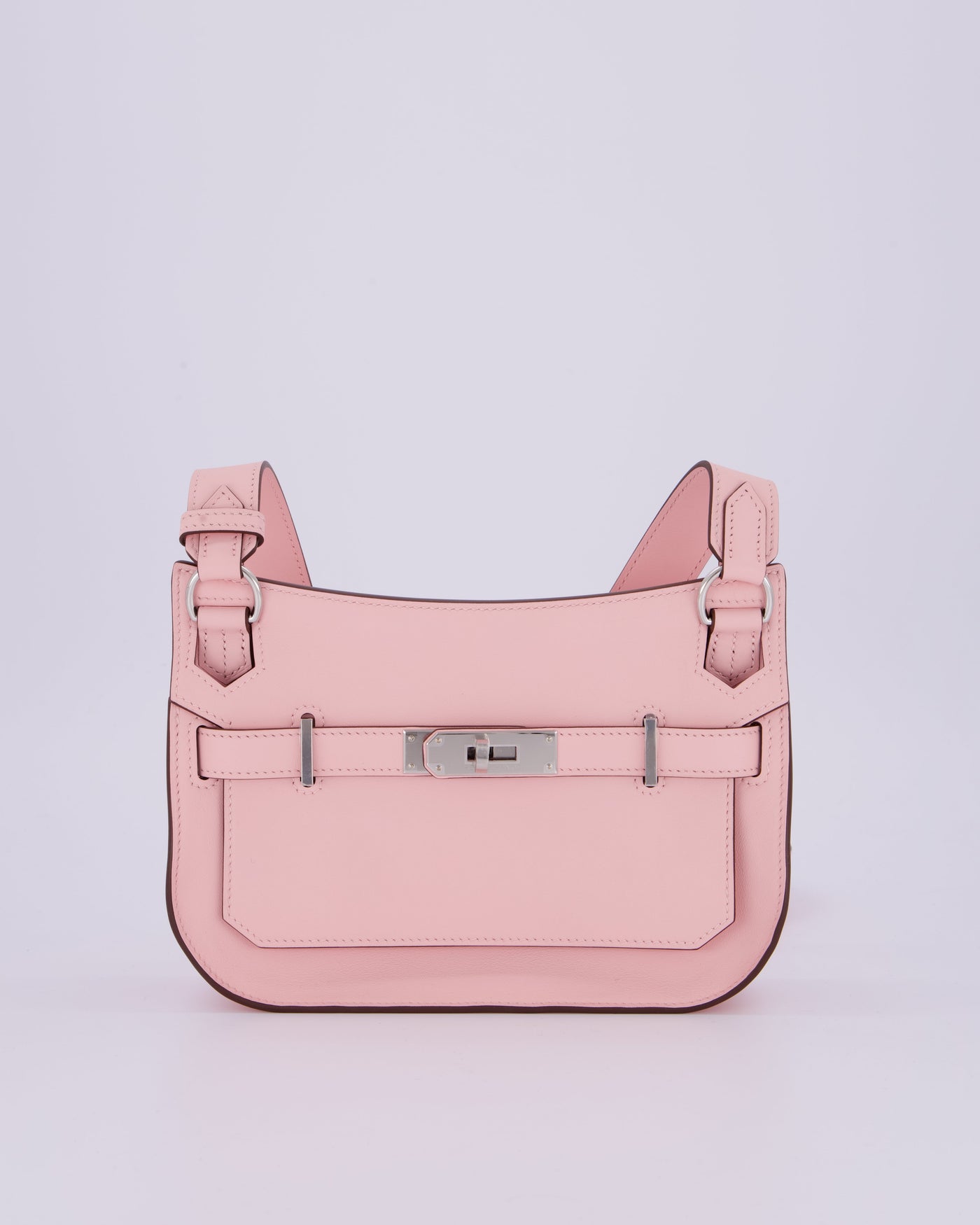 *RARE & HOT* Hermes Mini Jypsiere Bag in Rose Sakura Swift Leather with Palladium Hardware - Product Image 3
