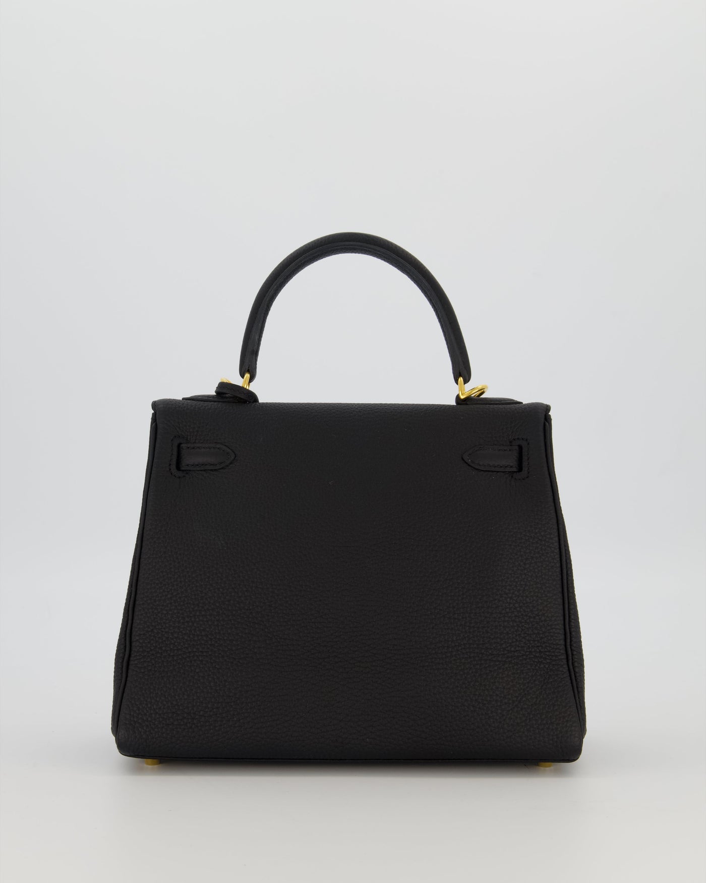 Hermes Kelly 25 Retourne Bag in Noir Togo Leather with Gold Hardware - Product Image 6
