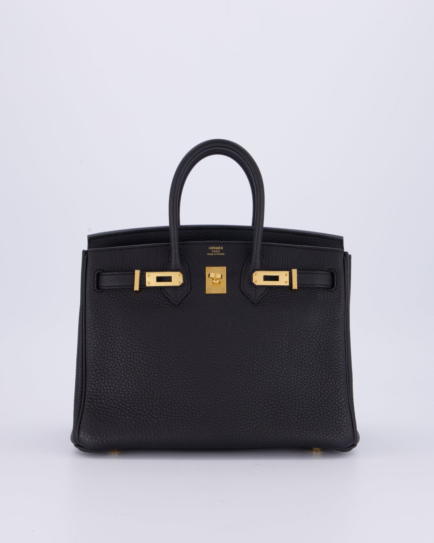 *HOT* Hermes Birkin 25 Retourne Bag in Noir Togo Leather with Gold Hardware - Product Image 2