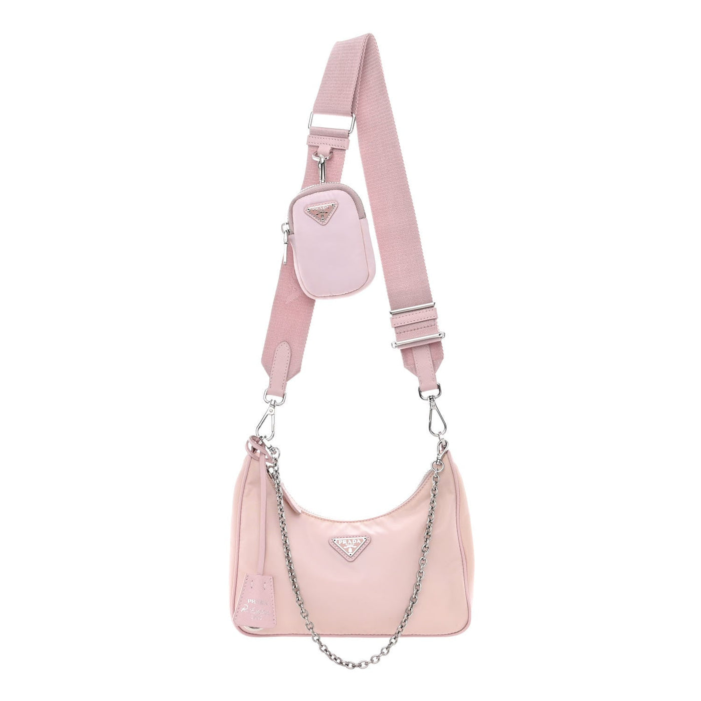 PRADA RE-EDITION ALABSTER NYLON CROSSBODY BAG - Product Image 2