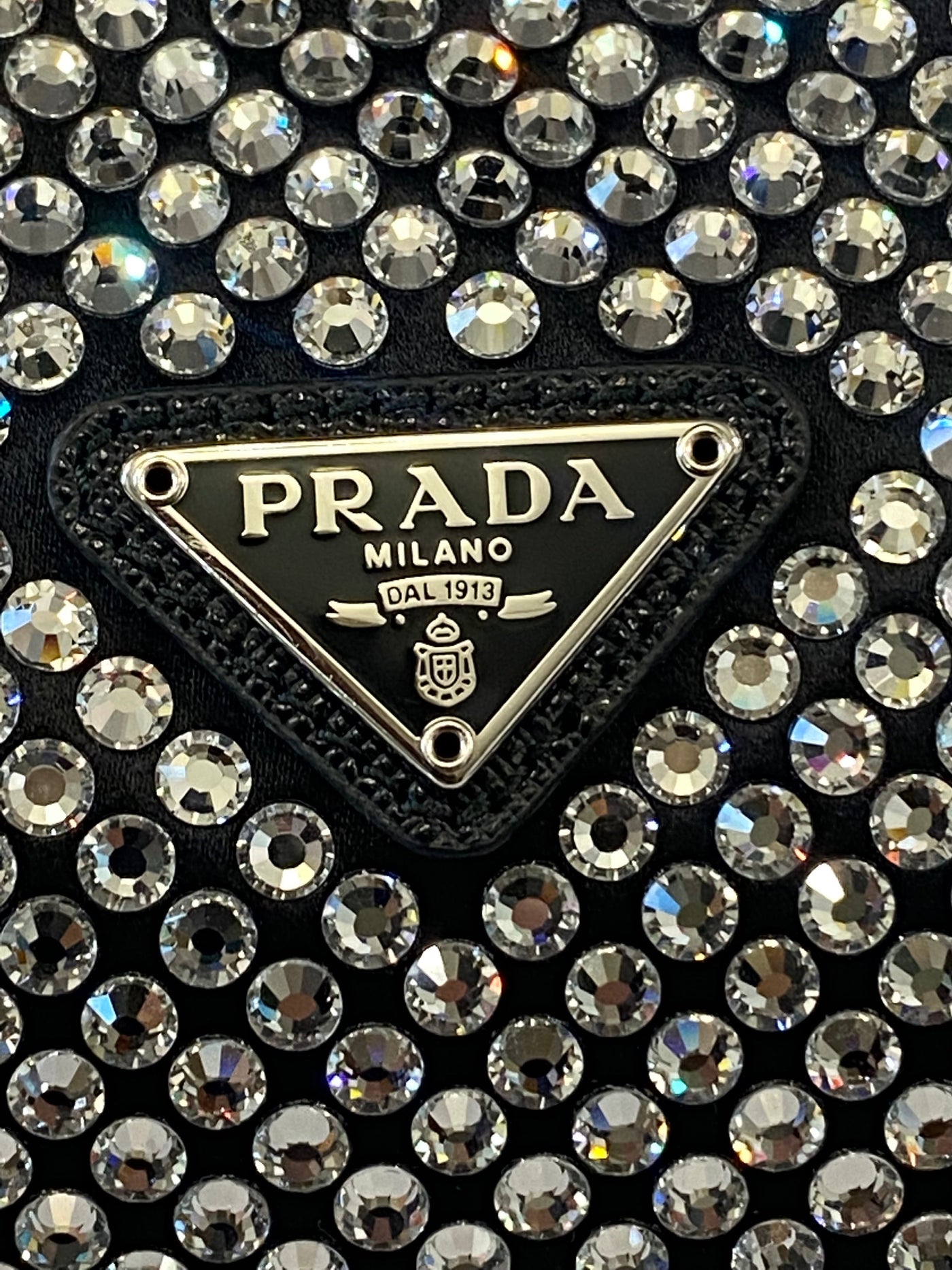 PRADA SATIN CRYSTAL EMBLISHED RE-EDITION HANDBAG - Product Image 4