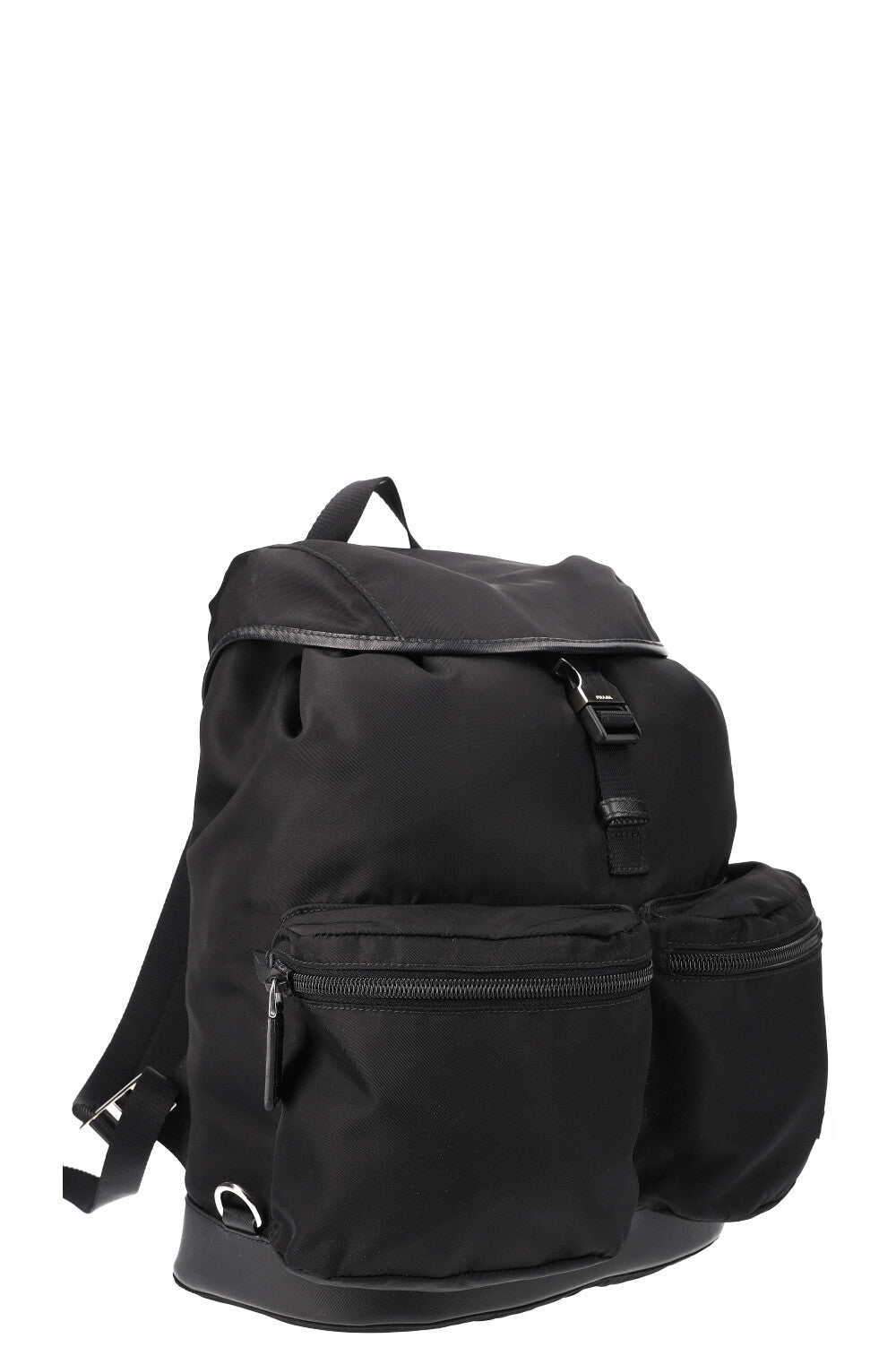 PRADA Backpack Nylon Black with Silver - Product Image 3