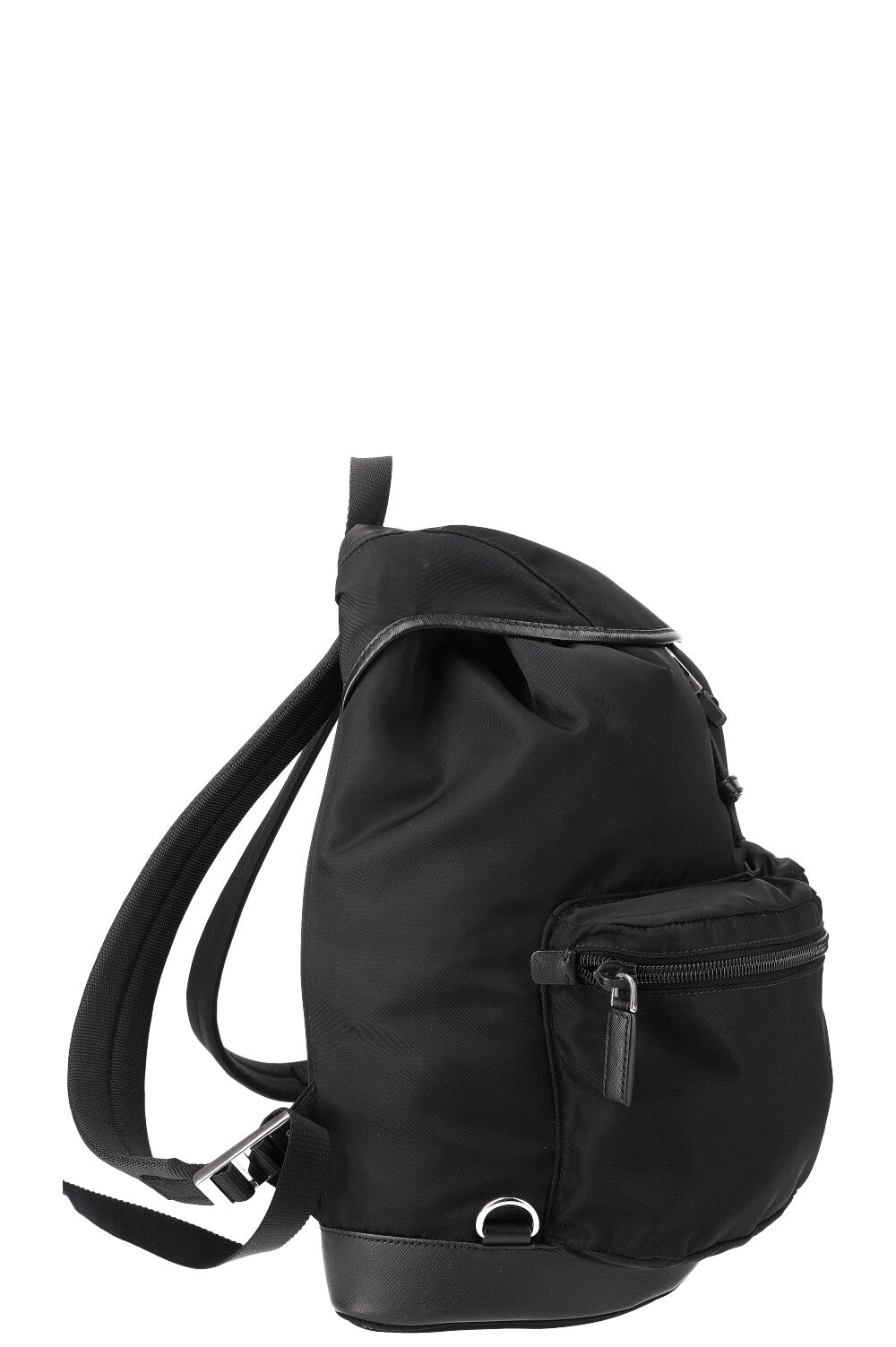 PRADA Backpack Nylon Black with Silver - Product Image 4