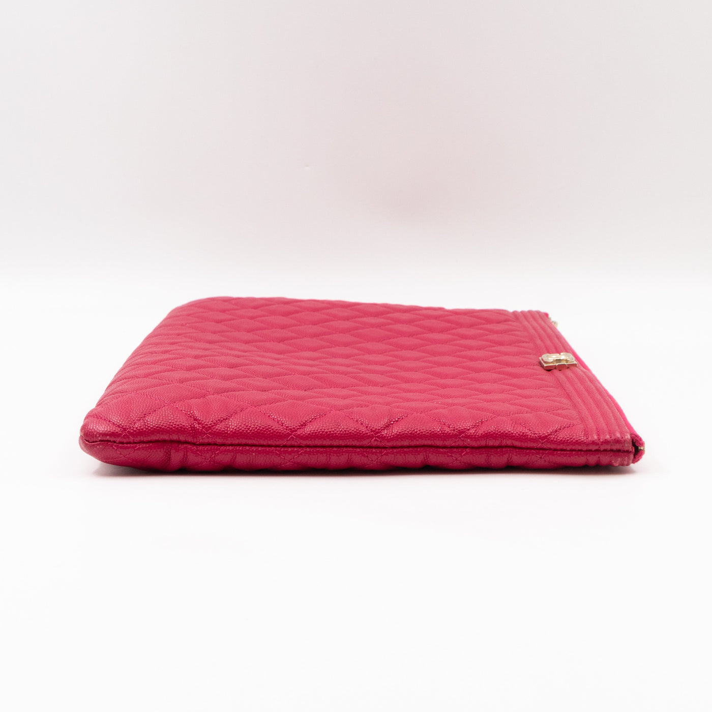 Boy O Case Clutch Large Pink Caviar Leather - Product Image 3