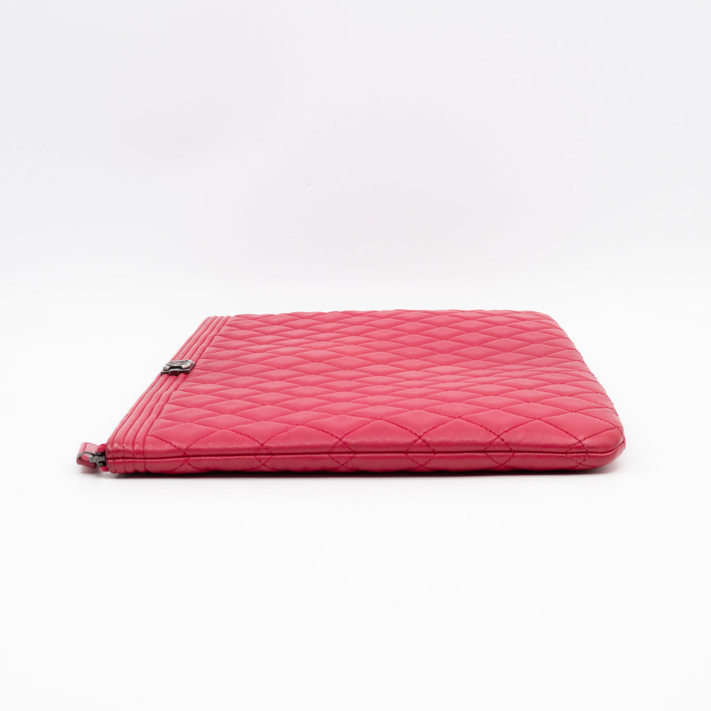Boy O Case Clutch Large Pink Leather - Product Image 3