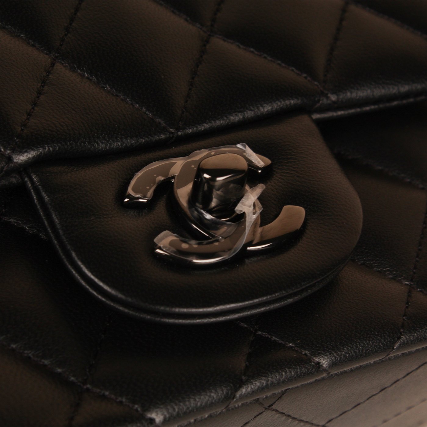 Classic Flap Bag - Mini Square So Black - Product Image 4