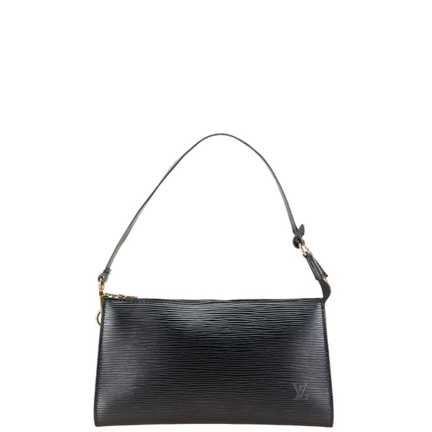 Louis Vuitton Noir Leather Handbag Pouch