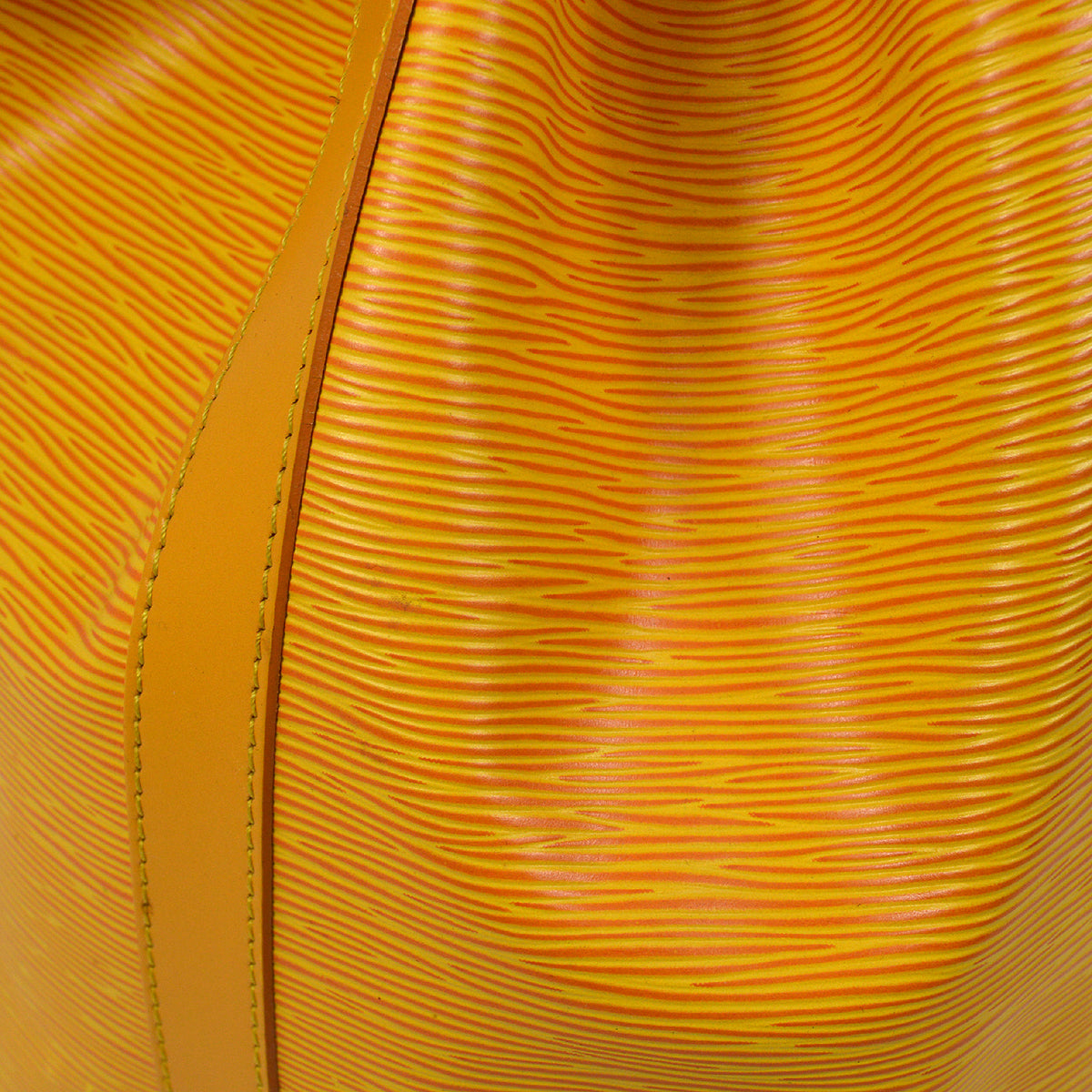 Louis Vuitton Yellow Epi Noe Bucket Drawstring Bag
