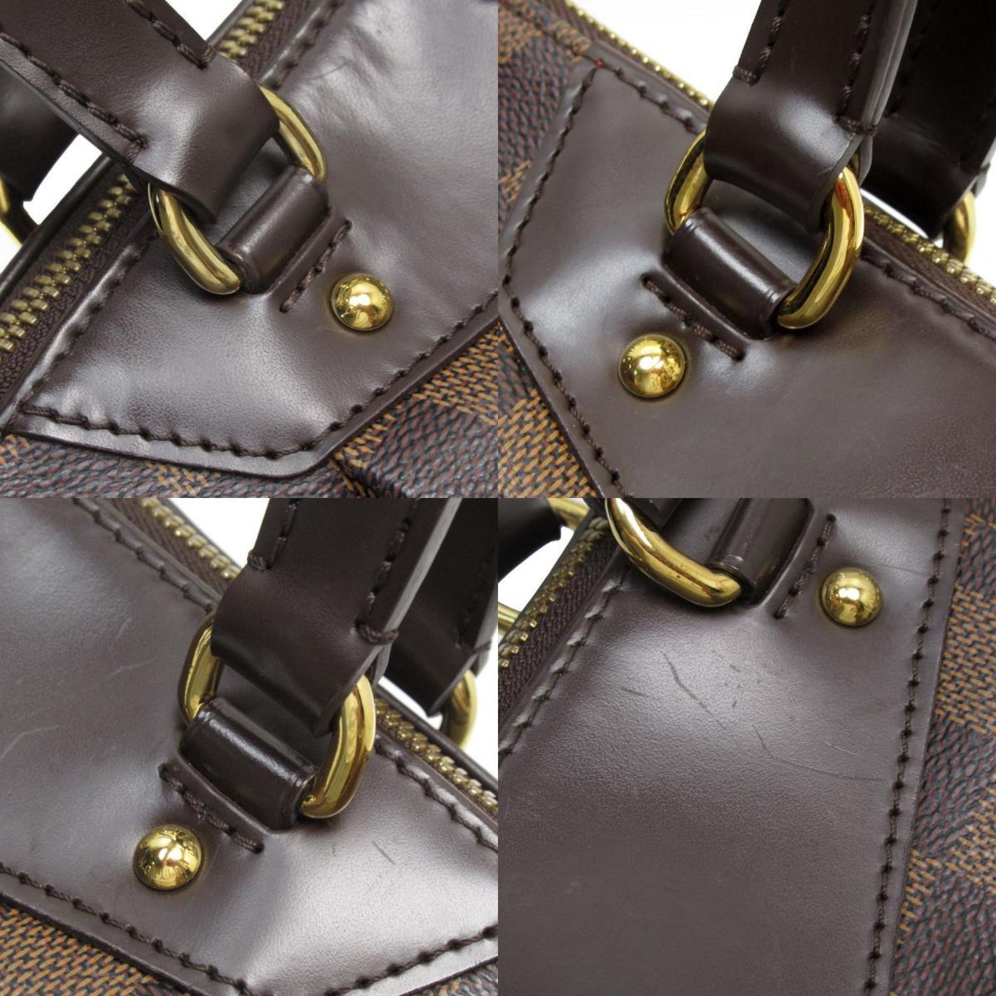 Louis Vuitton Ebene Damier Canvas Handbag