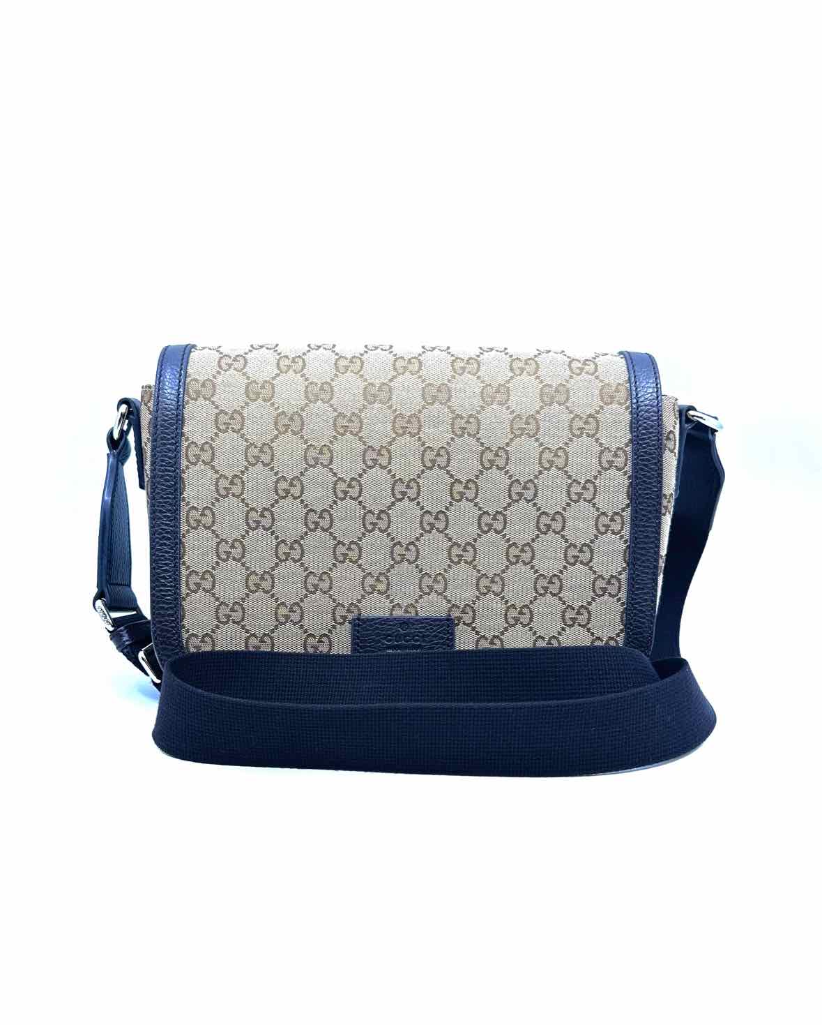 GUCCI Brown Canvas LOGO Handbag - Product Image 2