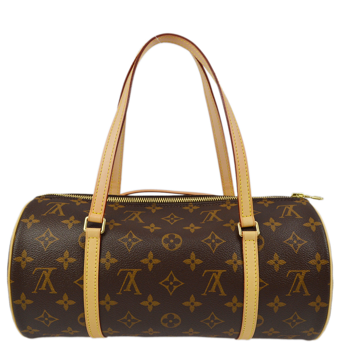 Louis Vuitton Monogram Papillon 30 Handbag in Brown