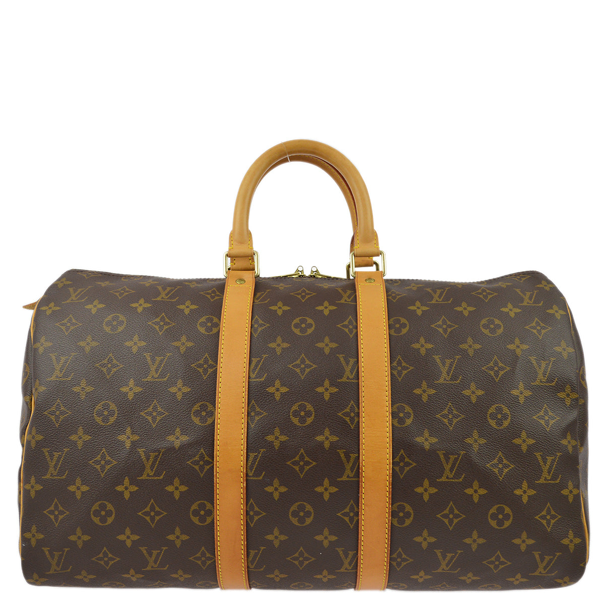Louis Vuitton Monogram Keepall 45 Travel Duffle Handbag