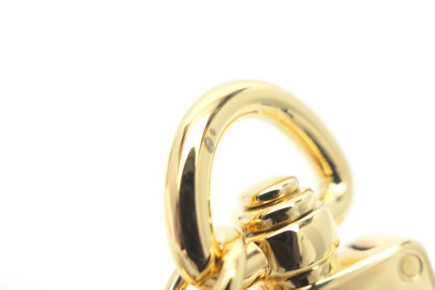 Louis Vuitton Metal Gold Porte Cles