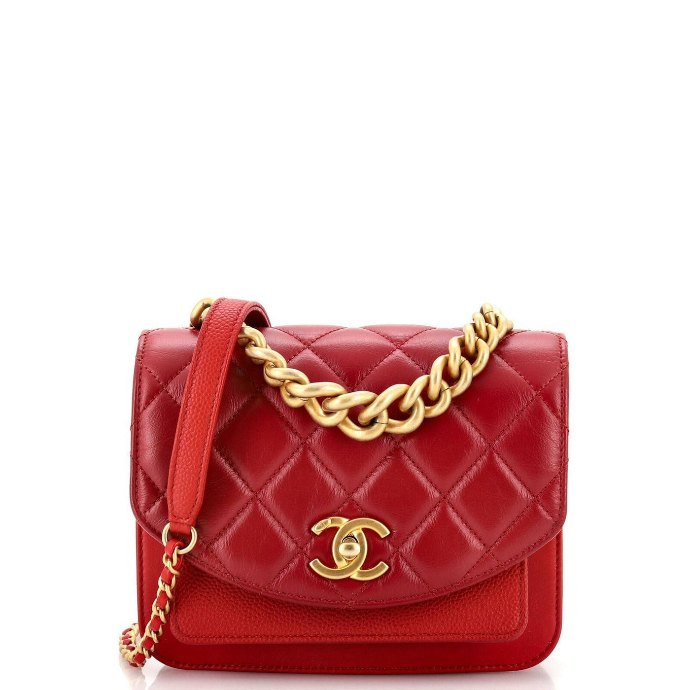 Chanel Chain Handle Flap Bag Quilted | Studio Nafay