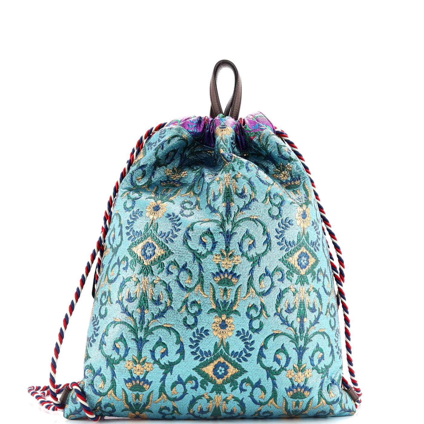Gucci Drawstring Backpack Brocade Large - Product Image 4