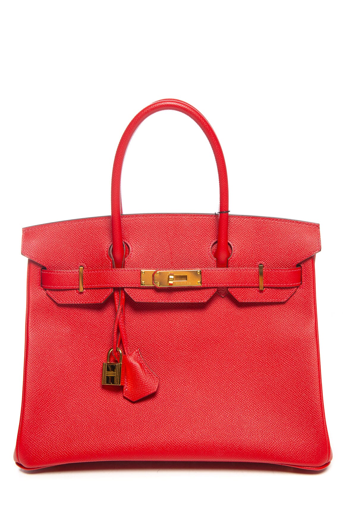 Hermès Rouge Casaque Epsom Leather Birkin 30 CM | Studio Nafay