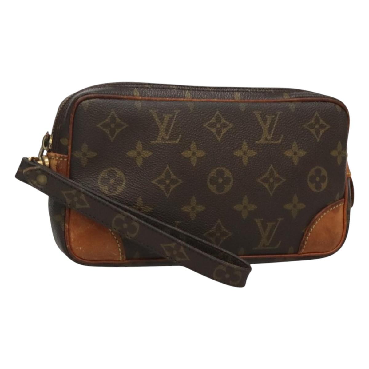 Louis Vuitton Marly Dragonne Canvas Clutch Bag ( ) | Studio Nafay