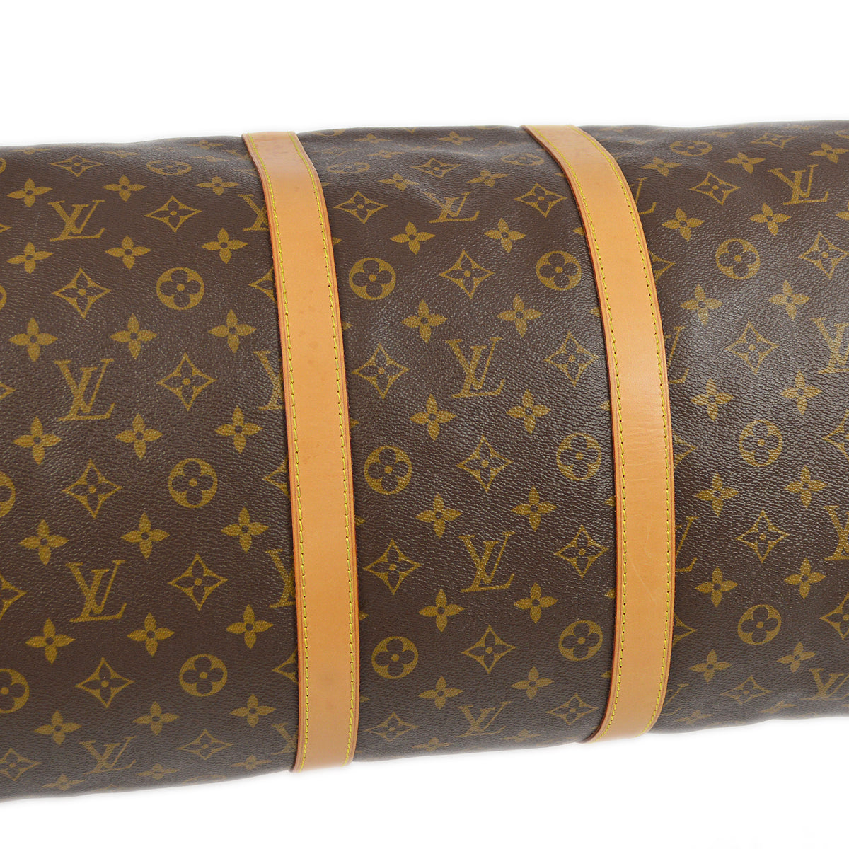 Louis Vuitton Monogram Keepall Bandouliere 55 Duffle Bag