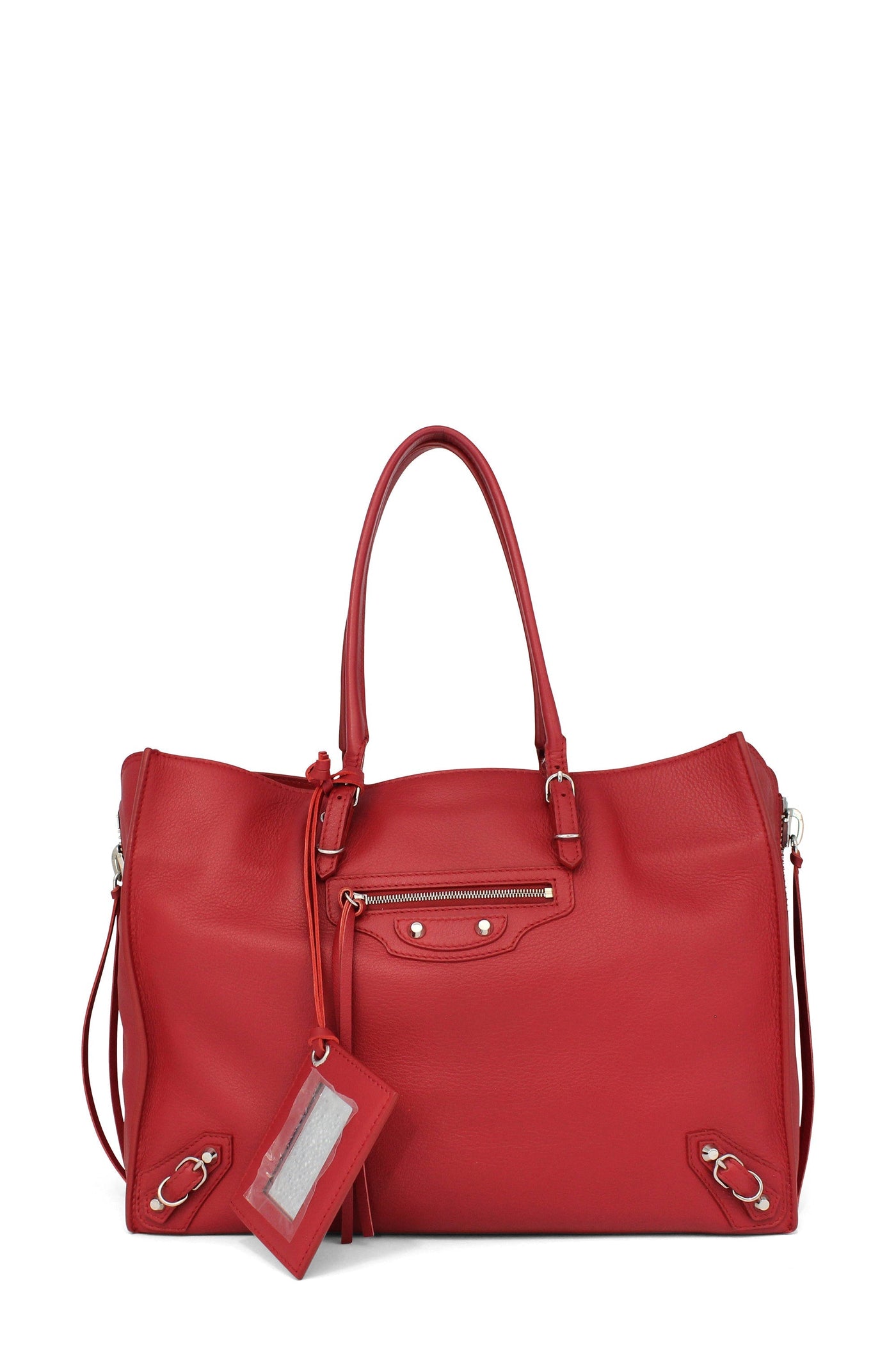 Papier B4 Zip Around Tote Red | Studio Nafay